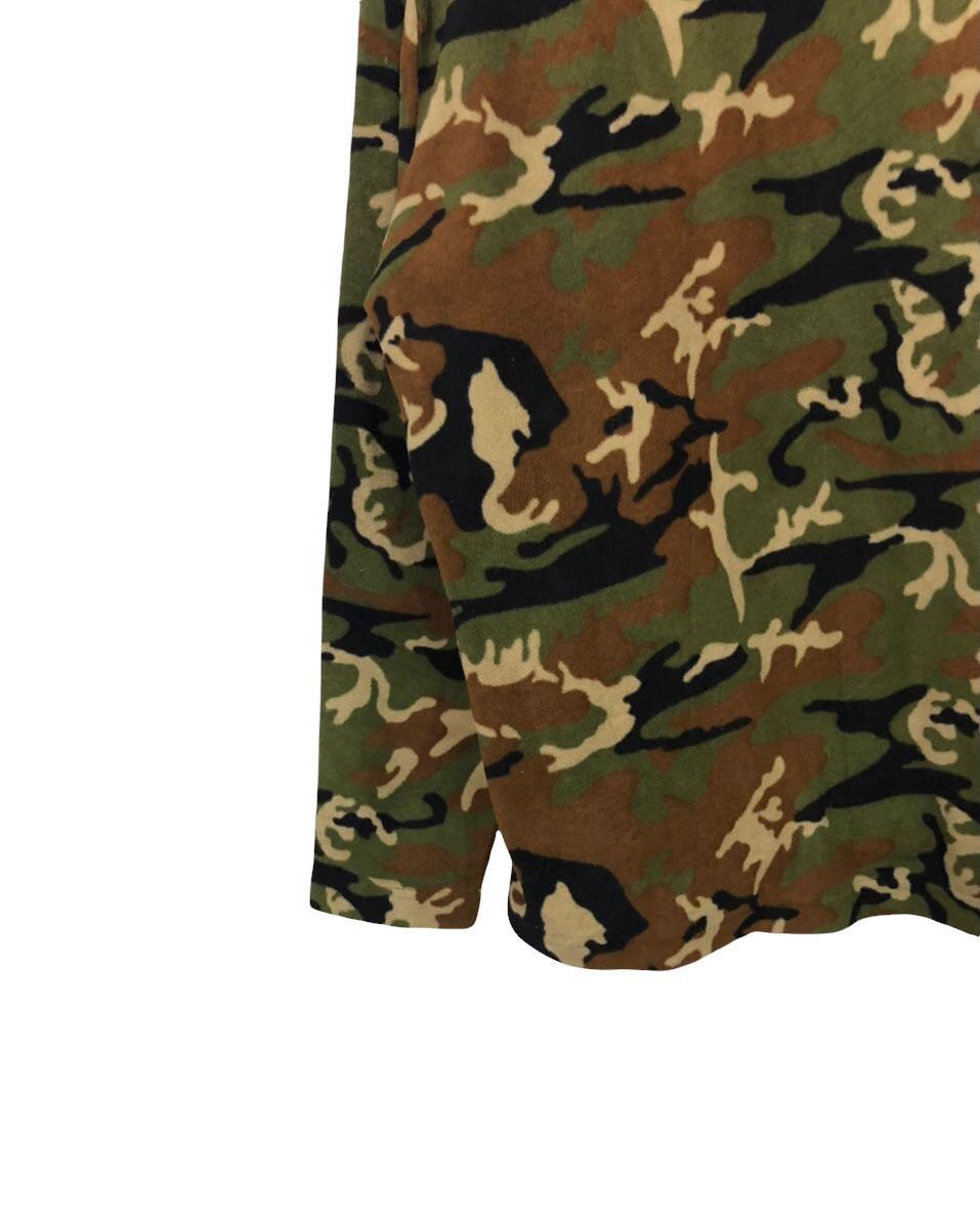 Andy Warhol × Vintage Vintage Andy Warhol X Uniqlo Camo Fleece Sweater Size US M / EU 48-50 / 2 - 7 Thumbnail