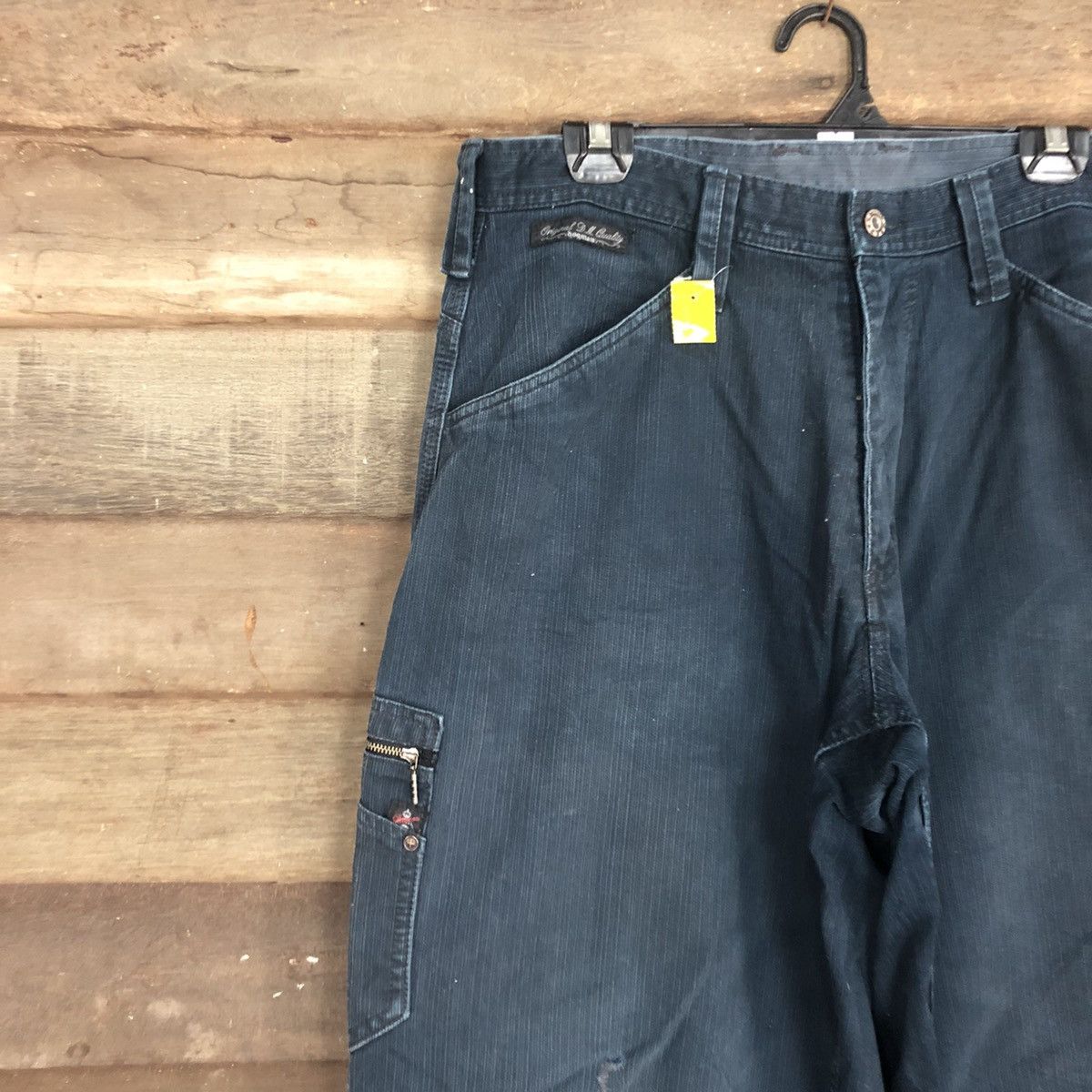 Japanese Brand Dogman Blue Multipocket utility Cargo Pants #3354 Size US 34 / EU 50 - 6 Thumbnail
