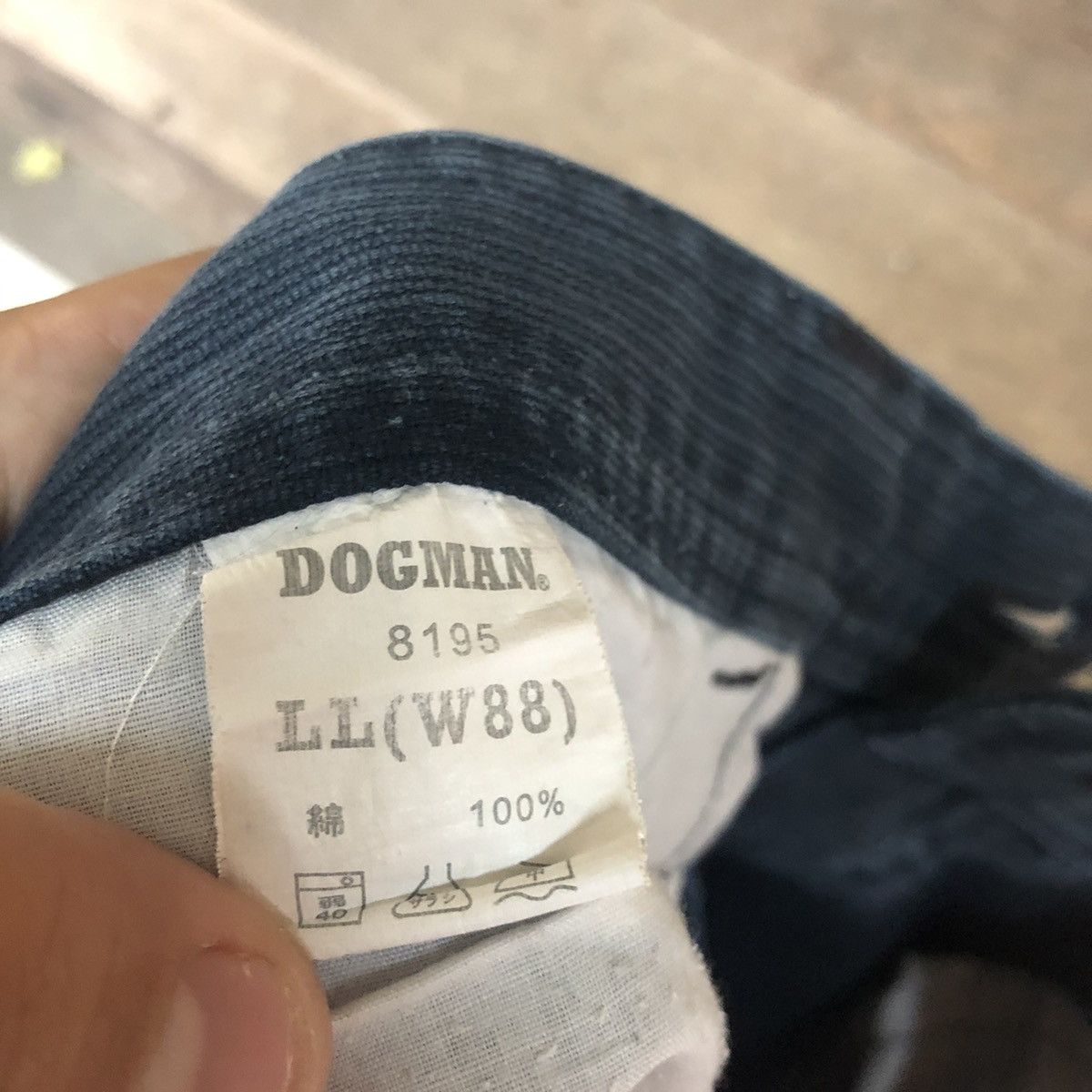 Japanese Brand Dogman Blue Multipocket utility Cargo Pants #3354 Size US 34 / EU 50 - 15 Thumbnail