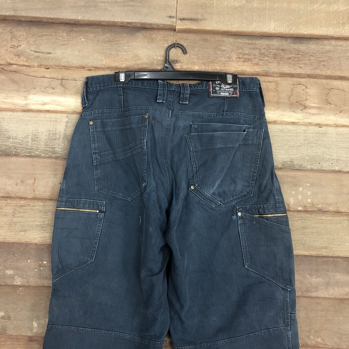 Japanese Brand Dogman Blue Multipocket utility Cargo Pants #3354 Size US 34 / EU 50 - 12 Thumbnail