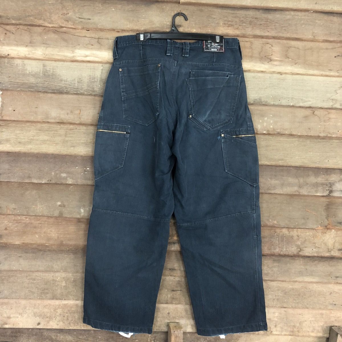 Japanese Brand Dogman Blue Multipocket utility Cargo Pants #3354 Size US 34 / EU 50 - 11 Thumbnail