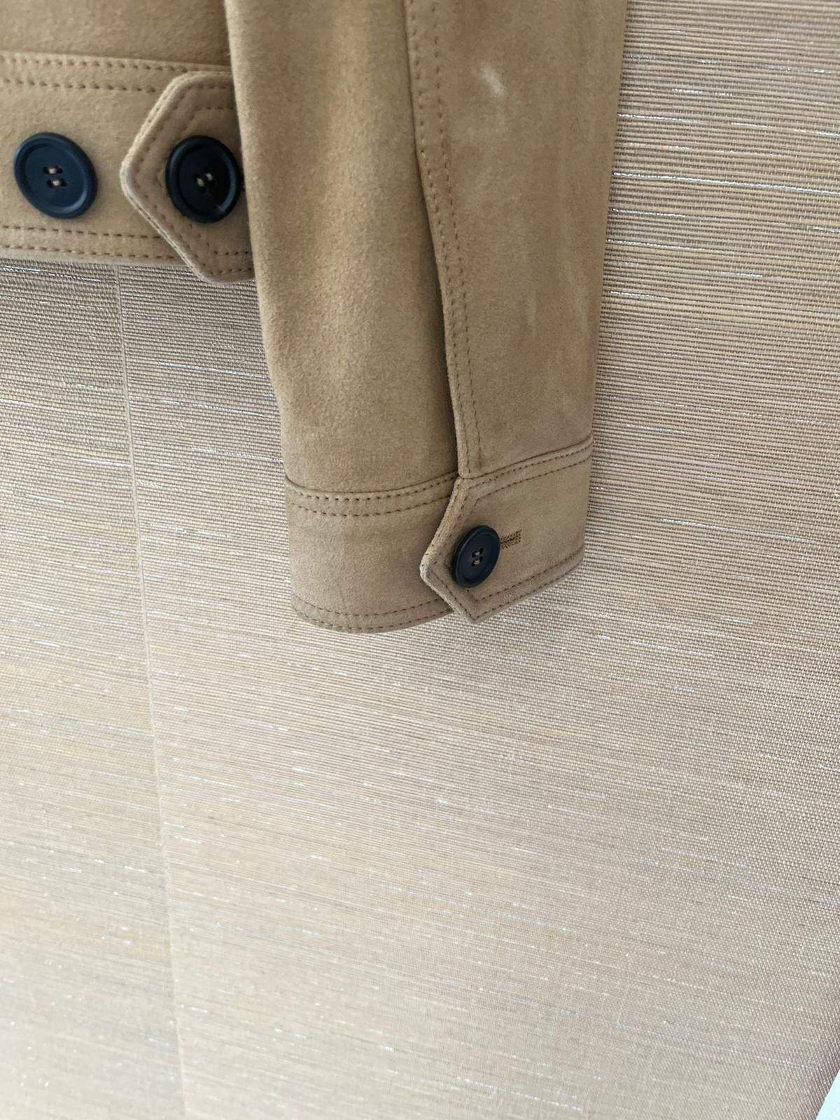 Prada Classic Suede Jacket in Camel Size US L / EU 52-54 / 3 - 19 Thumbnail