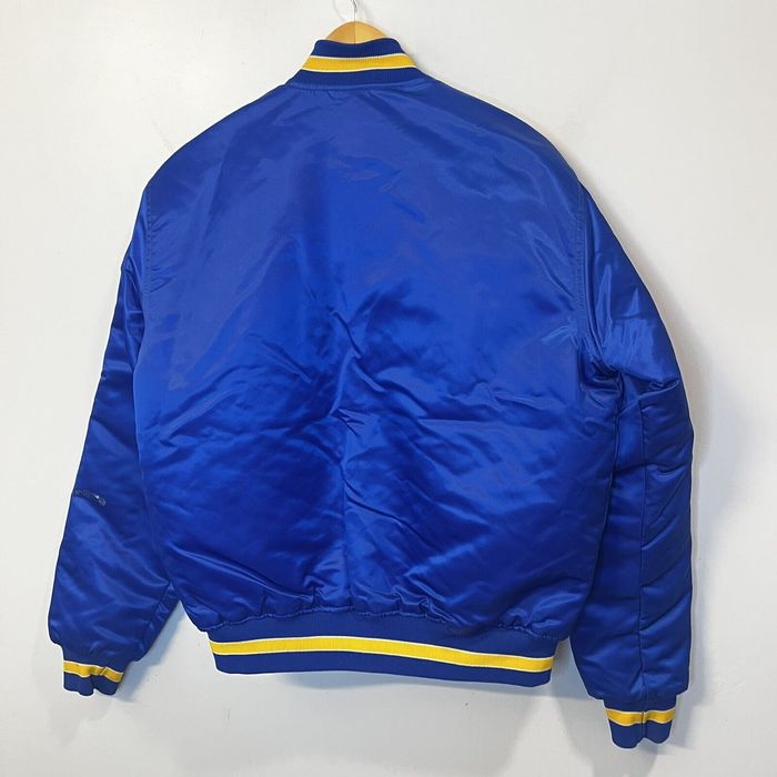 Vintage VTG 90s Starter NFL Los Angeles Rams Satin Bomber Jacket | Grailed