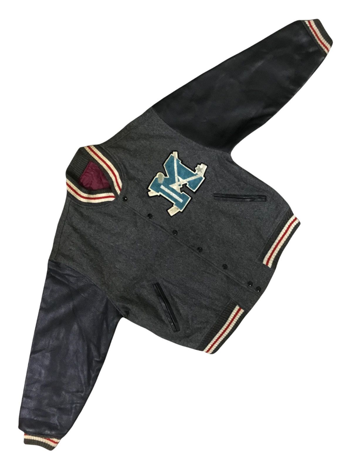 Japanese Brand 🔥GRAILED🔥VINTAGE MEN’S CLUB VARSITY LETTERMAN JACKET 90’s Size US L / EU 52-54 / 3 - 4 Thumbnail