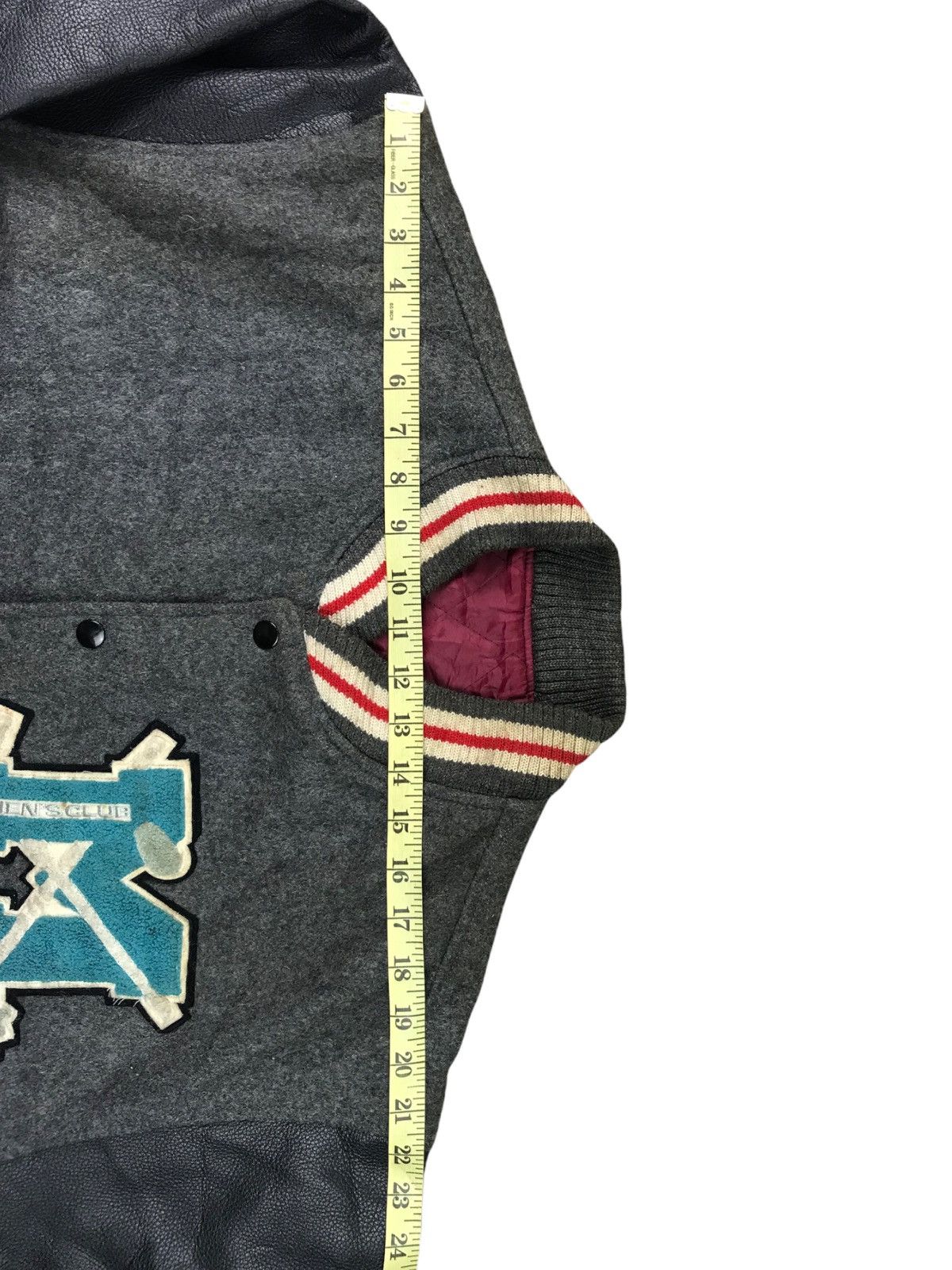 Japanese Brand 🔥GRAILED🔥VINTAGE MEN’S CLUB VARSITY LETTERMAN JACKET 90’s Size US L / EU 52-54 / 3 - 19 Thumbnail