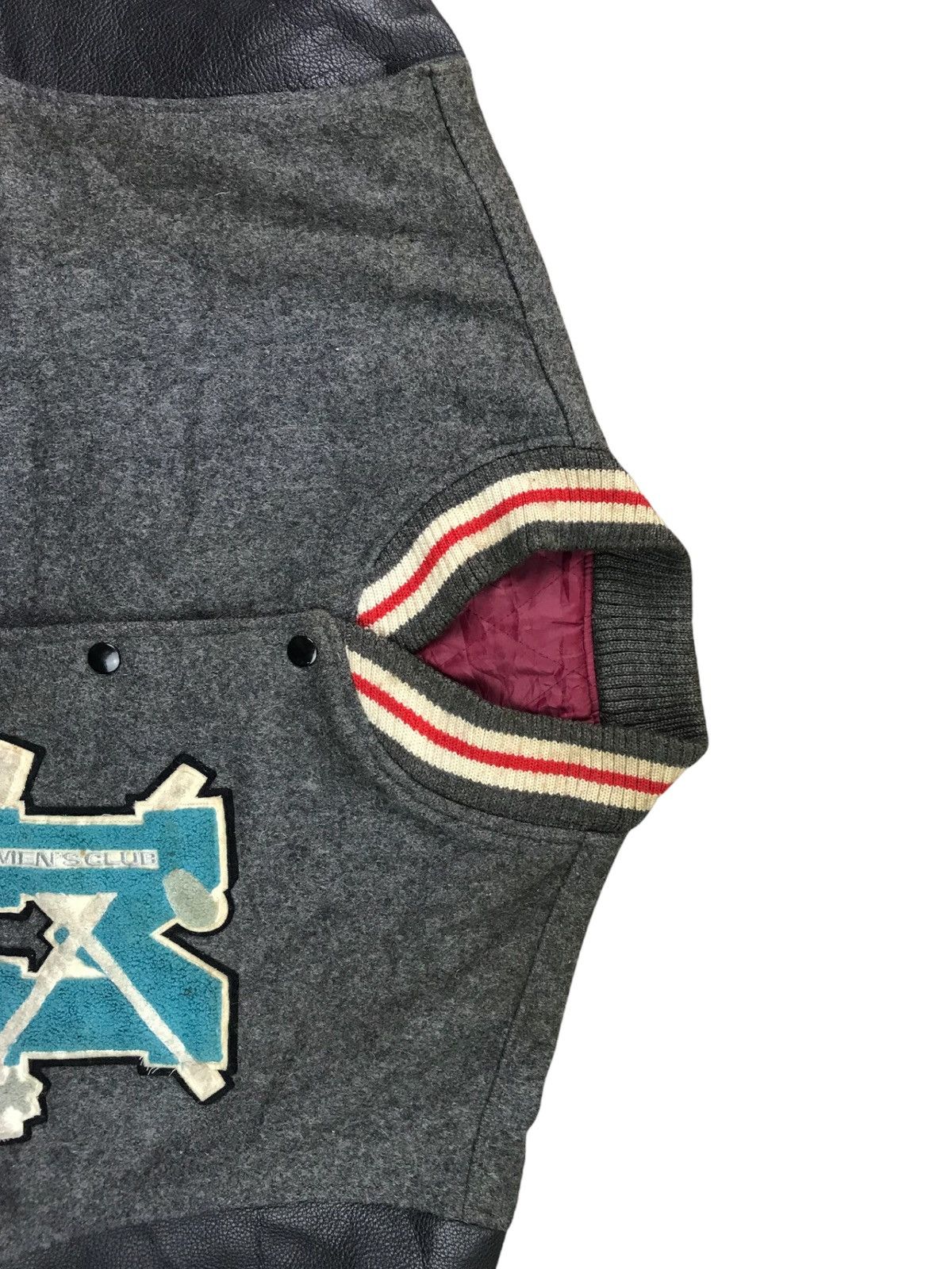 Japanese Brand 🔥GRAILED🔥VINTAGE MEN’S CLUB VARSITY LETTERMAN JACKET 90’s Size US L / EU 52-54 / 3 - 6 Thumbnail