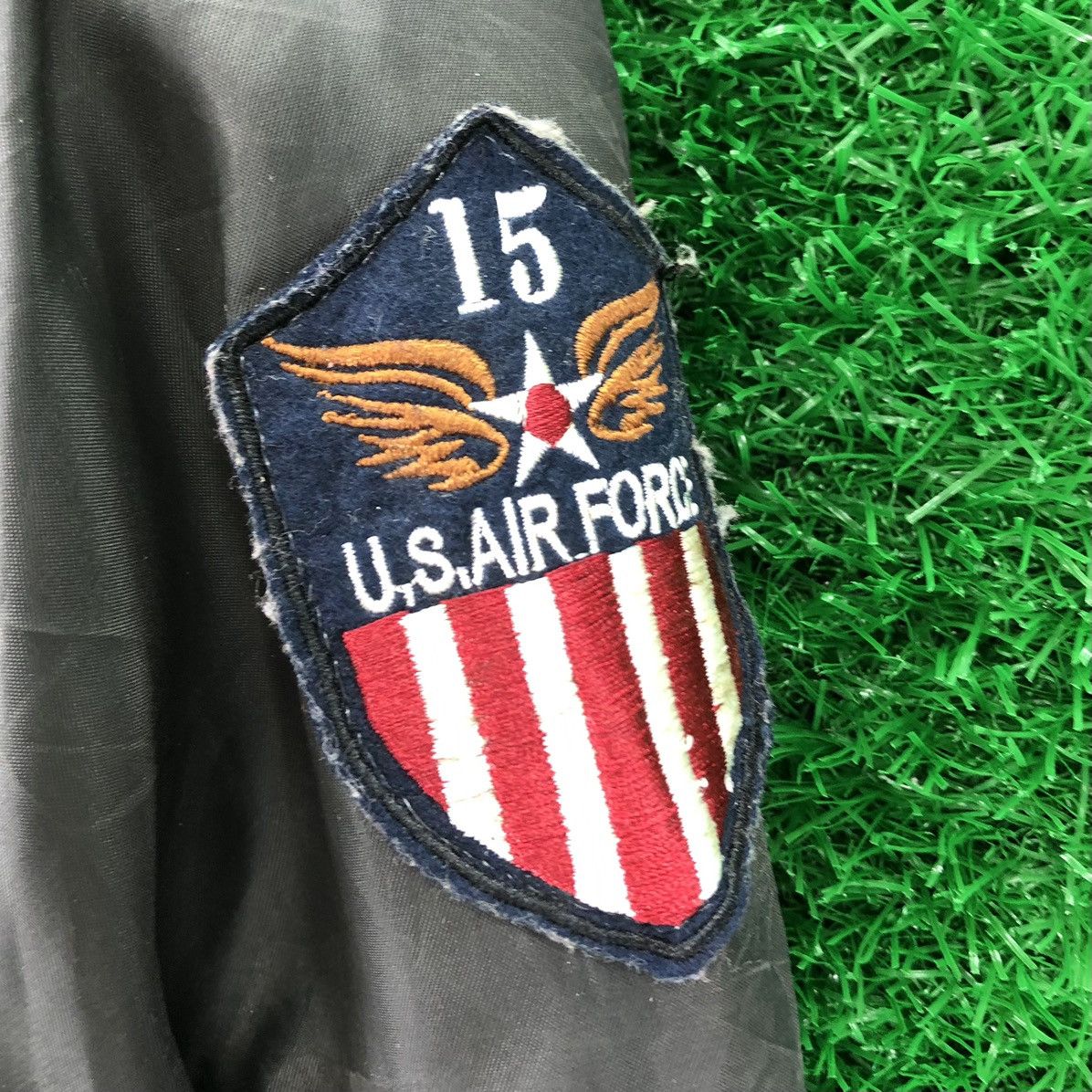 Japanese Brand Vintage Bomber Jacket US Air Force by Future Bullet Size US L / EU 52-54 / 3 - 10 Thumbnail