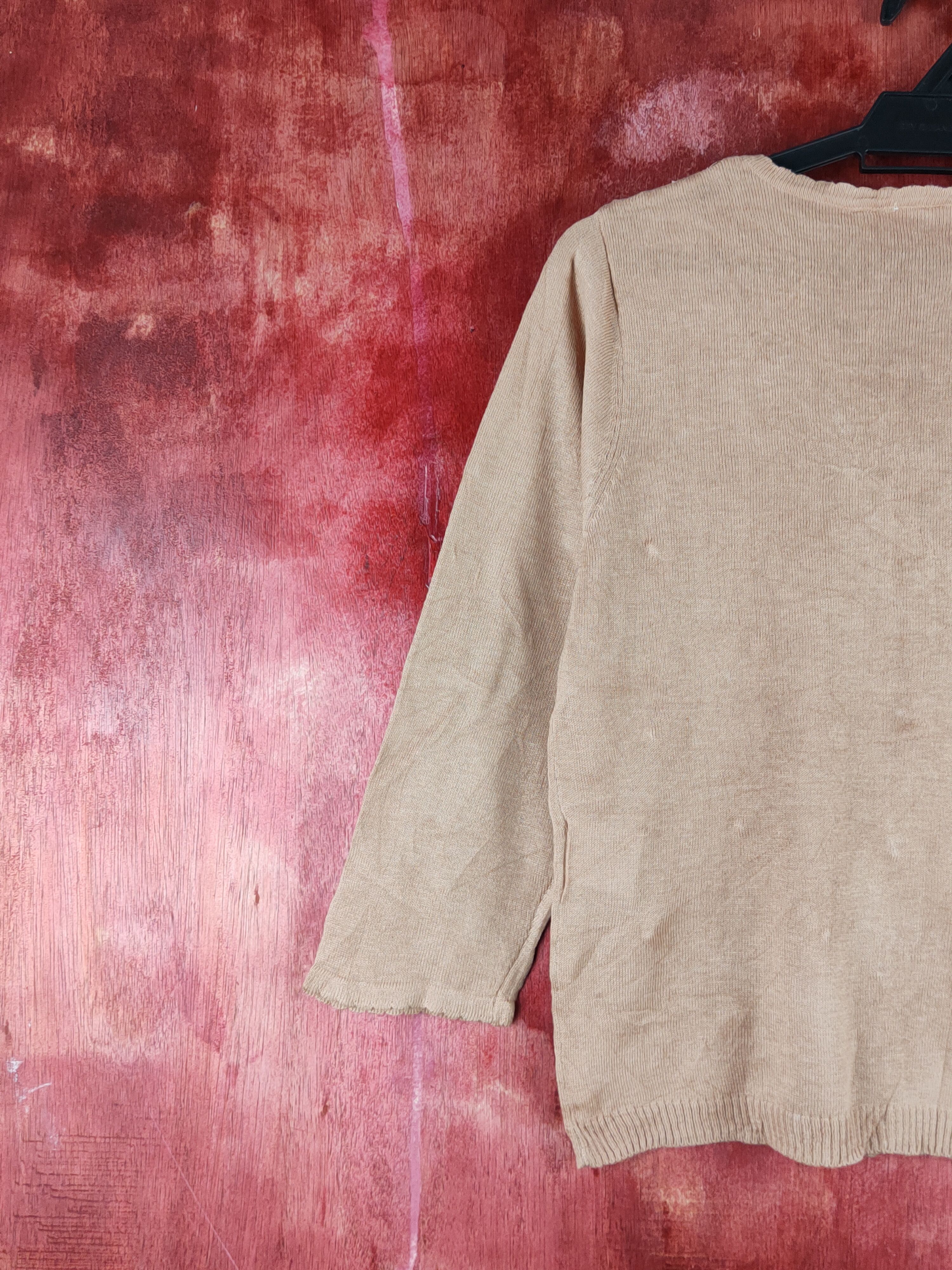 Japanese Brand Axes Femme Brown Knitwear Cardigan #S1256 Size S / US 4 / IT 40 - 9 Thumbnail