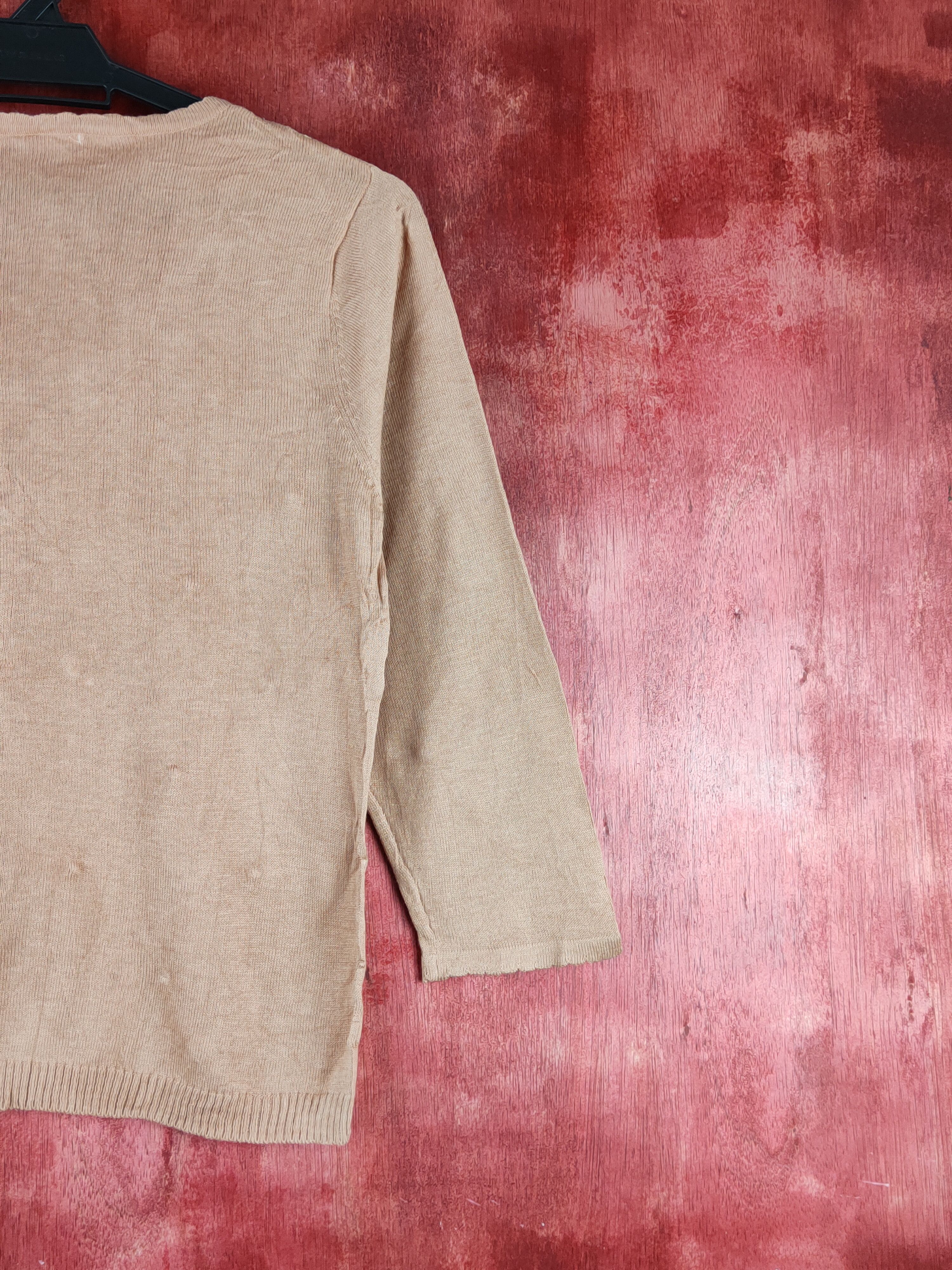 Japanese Brand Axes Femme Brown Knitwear Cardigan #S1256 Size S / US 4 / IT 40 - 10 Thumbnail