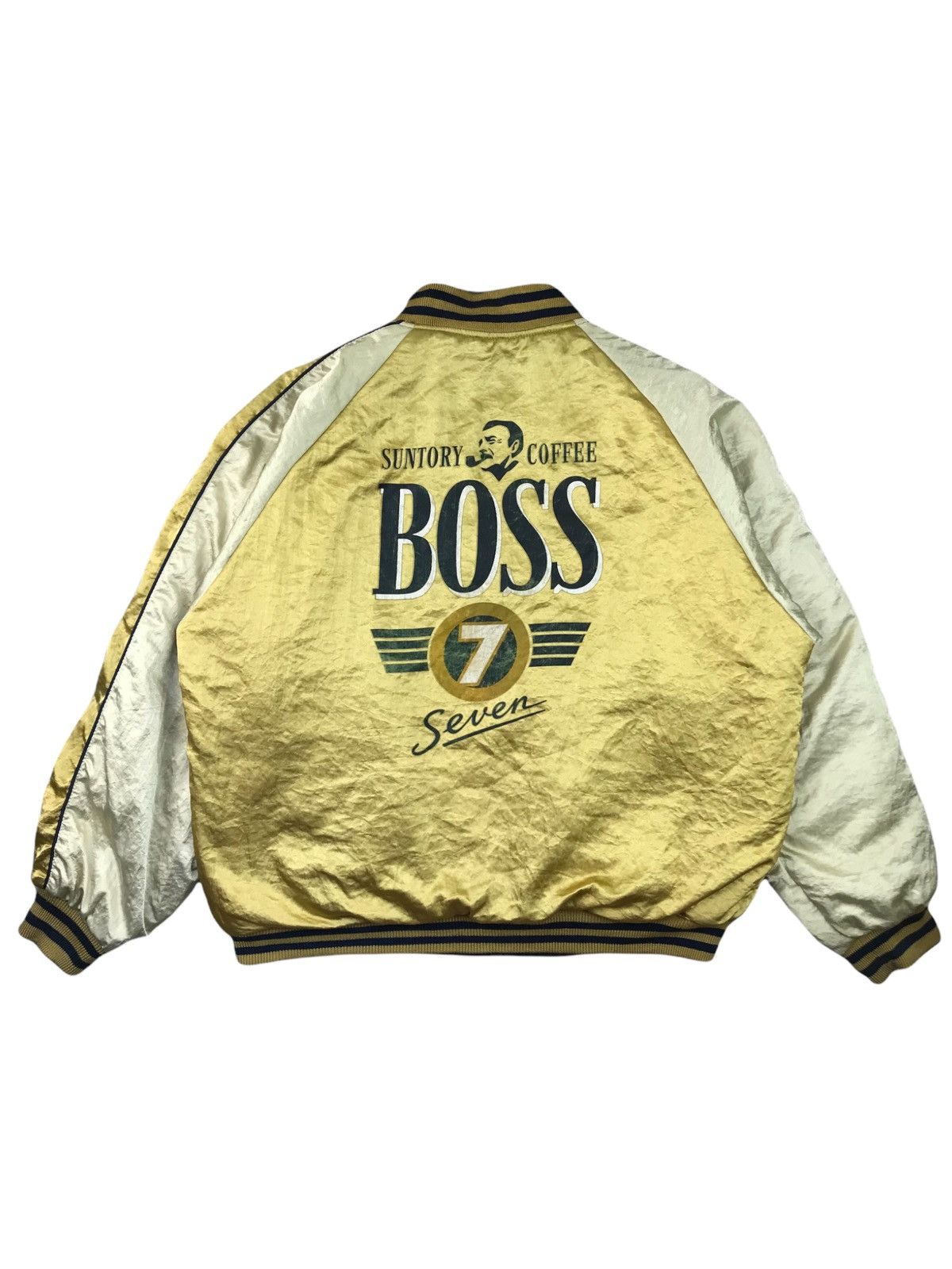 Japanese Brand BEST OFFER🔥 Suntory Boss Coffee 7 Seven Reversible Jacket Size US M / EU 48-50 / 2 - 4 Thumbnail
