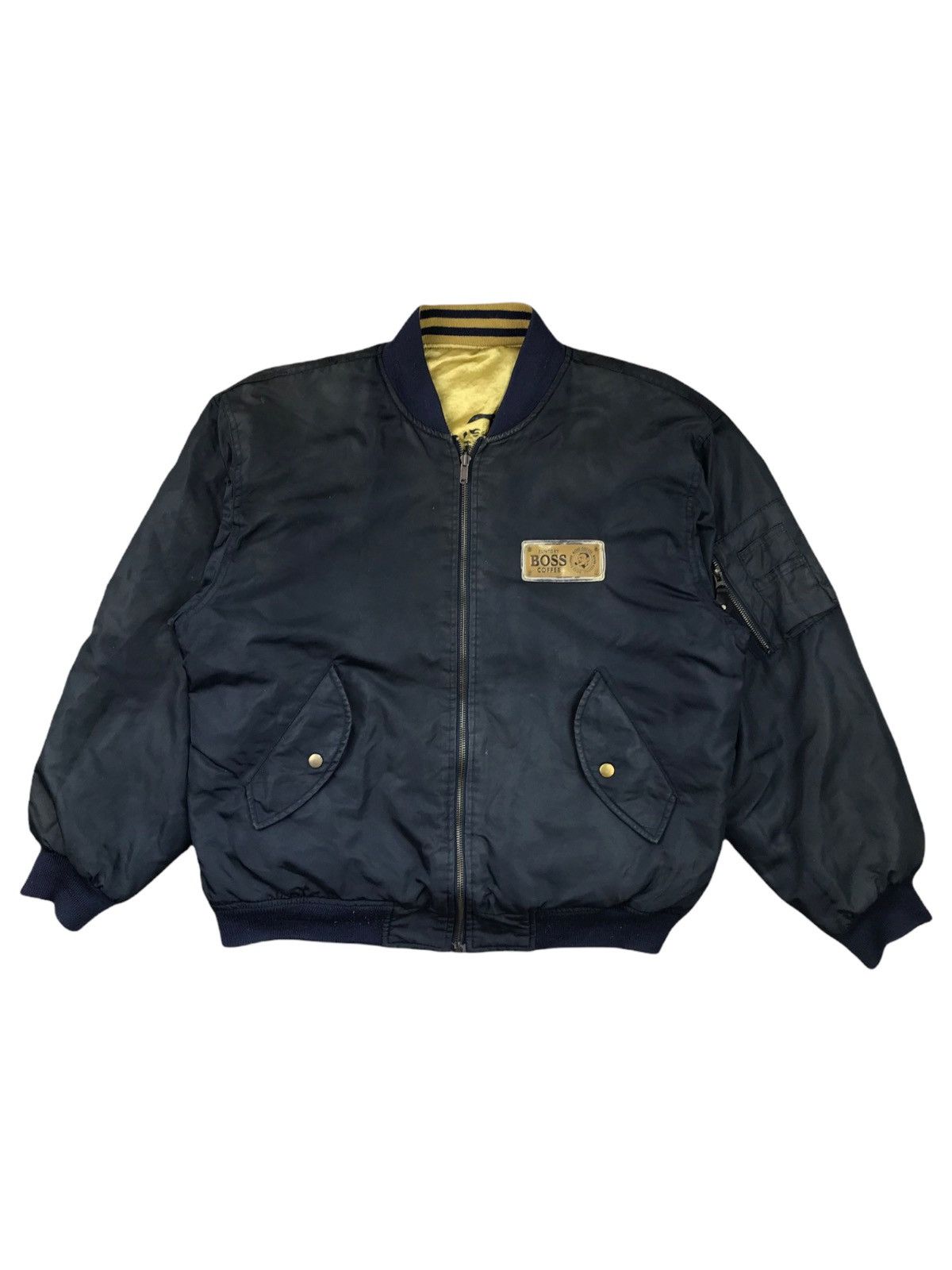 Japanese Brand BEST OFFER🔥 Suntory Boss Coffee 7 Seven Reversible Jacket Size US M / EU 48-50 / 2 - 2 Thumbnail