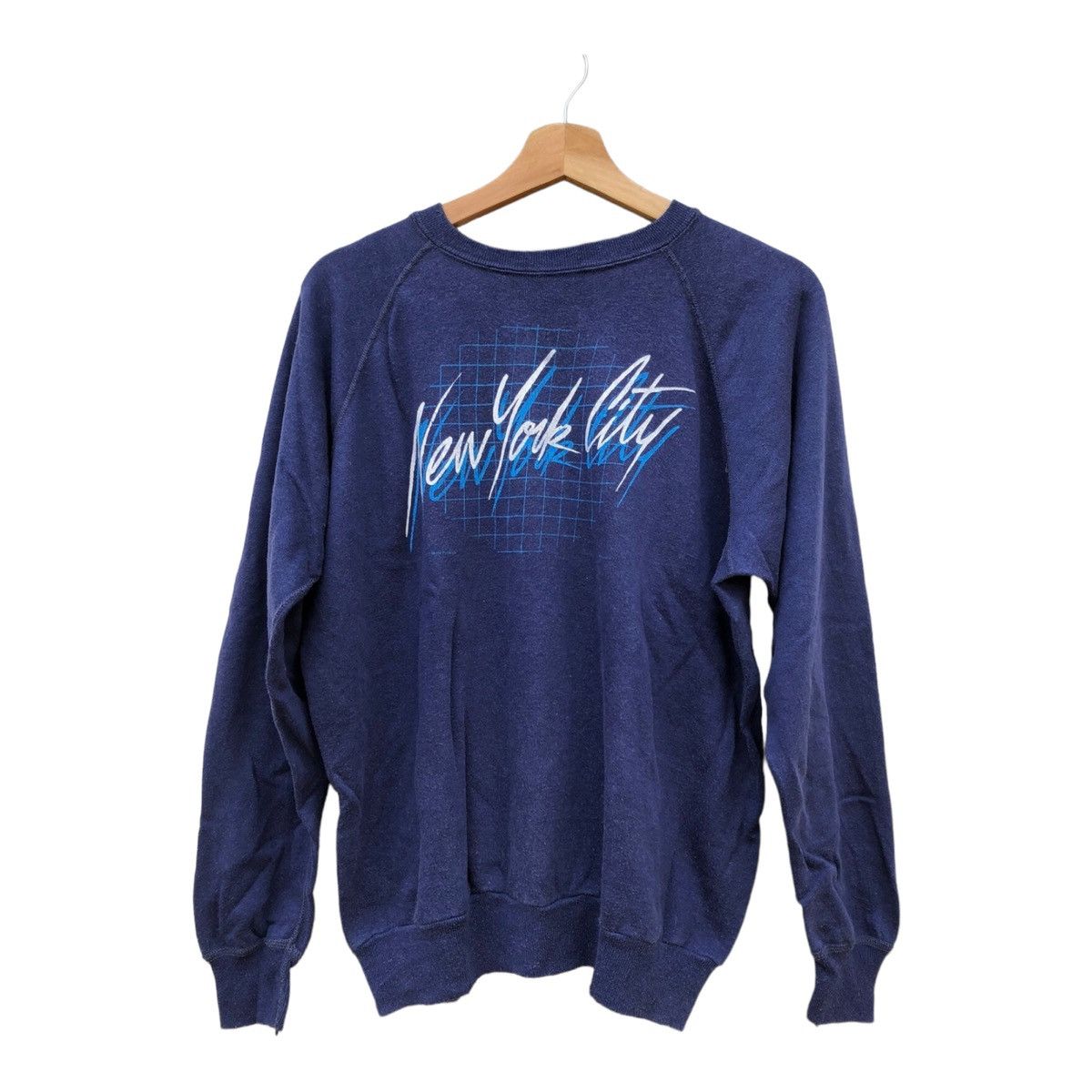 Vintage Vintage 90s New York City Sweatshirt Size US L / EU 52-54 / 3 - 1 Thumbnail