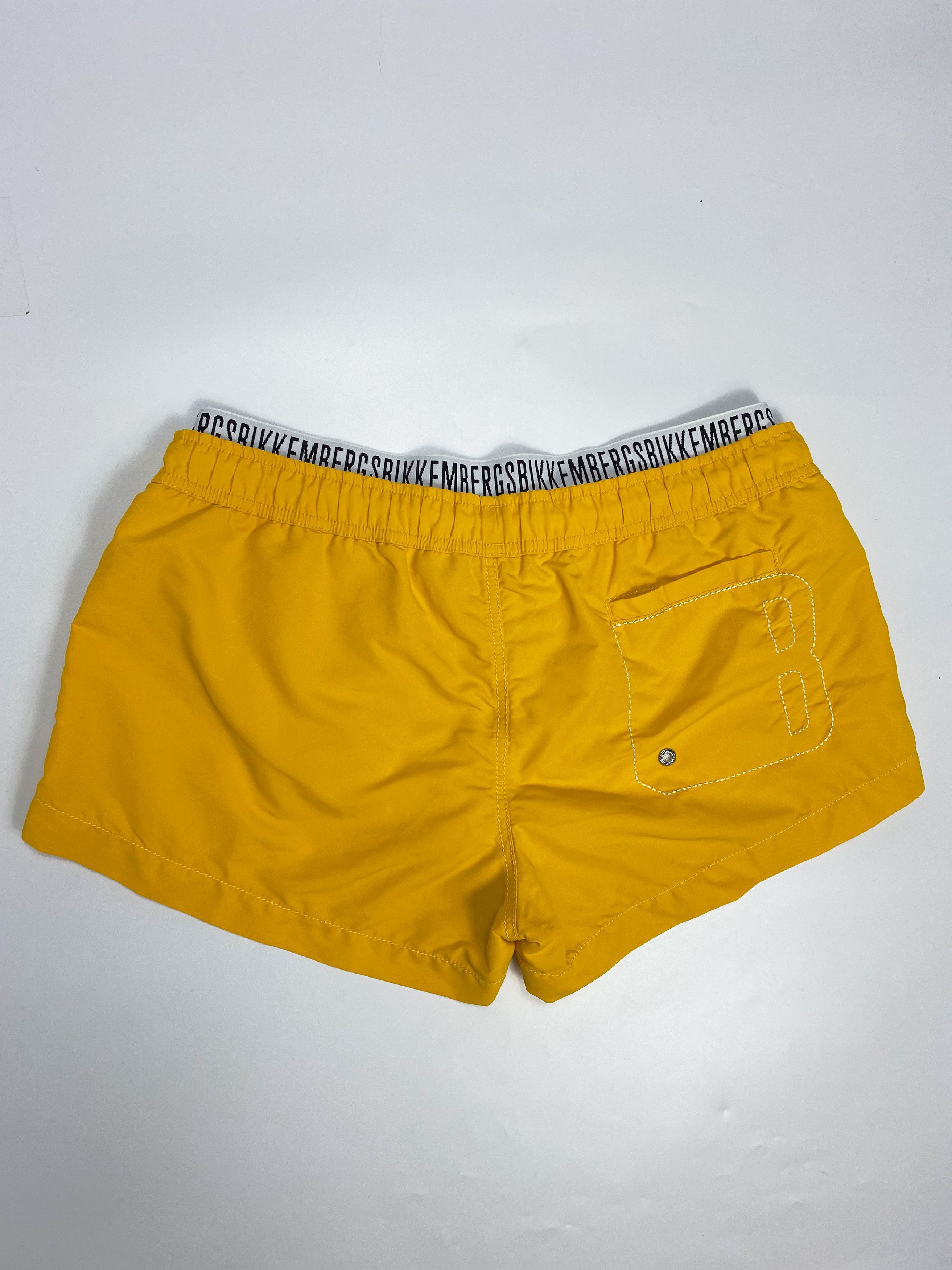 Dirk Bikkembergs Bikkembergs Stretch Tape Logo Beach Swim Nylon Shorts Size US 33 - 4 Thumbnail
