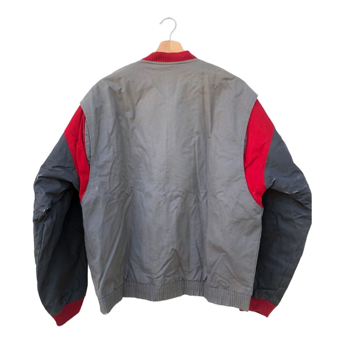 Designer × Vintage Jacket Varsity Armd Peace Casual Fashion Size US L / EU 52-54 / 3 - 2 Thumbnail