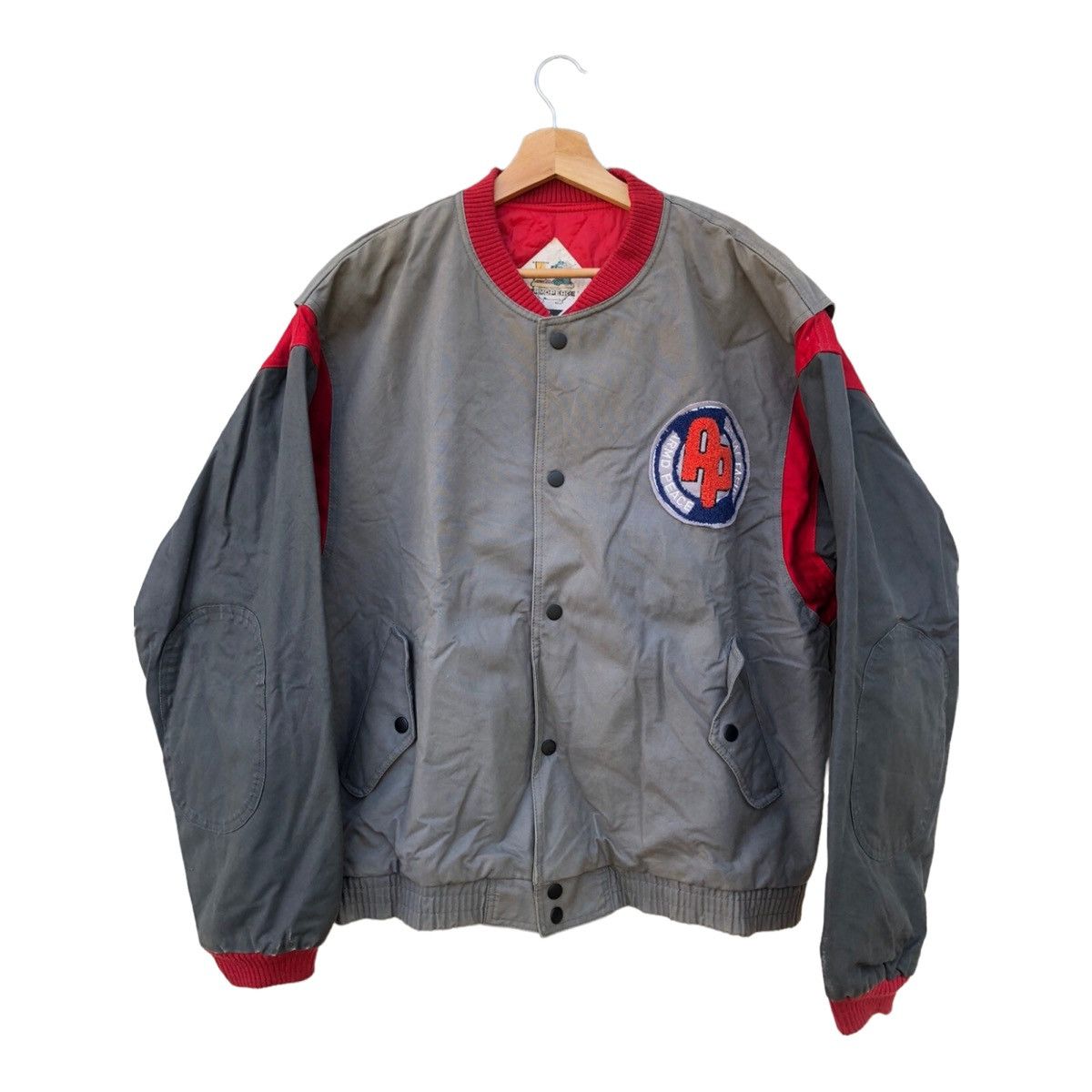 Designer × Vintage Jacket Varsity Armd Peace Casual Fashion Size US L / EU 52-54 / 3 - 1 Thumbnail