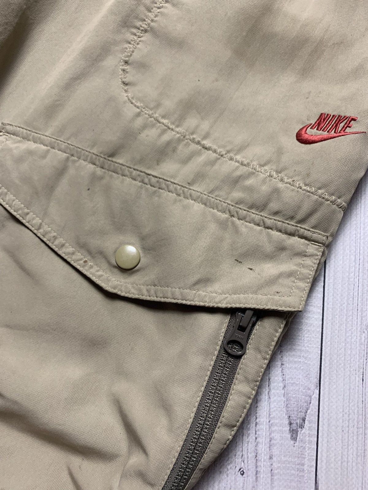 Nike × Vintage Vintage Nike cargo shorts multi pocket size M Size US 32 / EU 48 - 3 Thumbnail