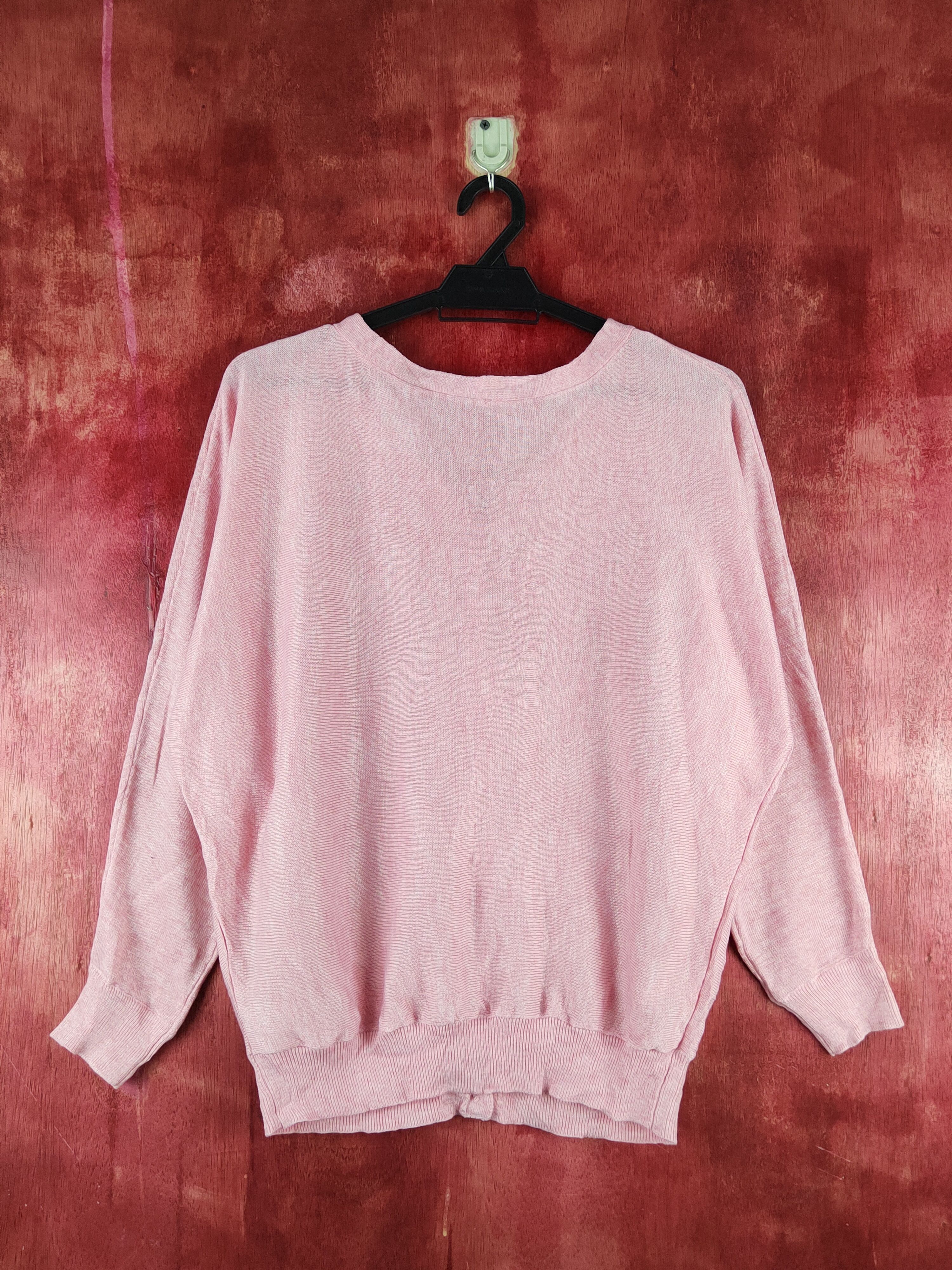 Japanese Brand American Holic Light Pink Knitwear Cardigan #S1251 Size L / US 10 / IT 46 - 7 Thumbnail
