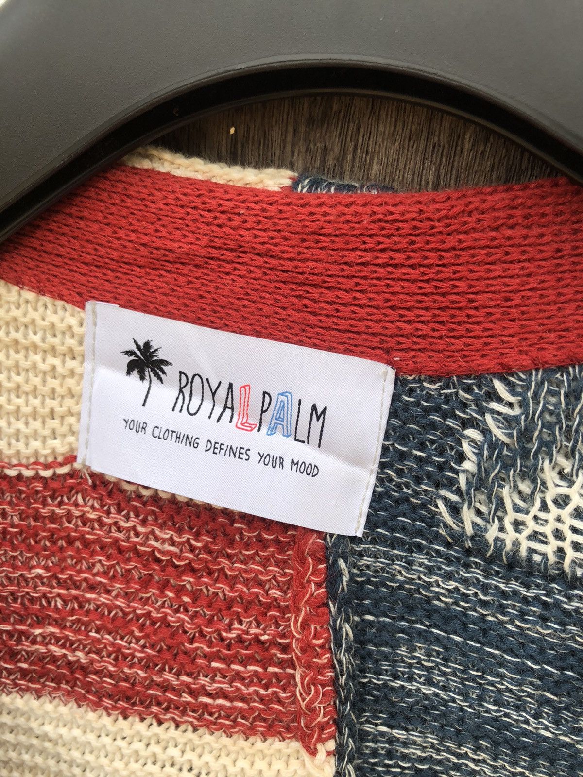 Aran Isles Knitwear Royal Palm Knitwear Cardigan America Design Size M / US 6-8 / IT 42-44 - 4 Thumbnail