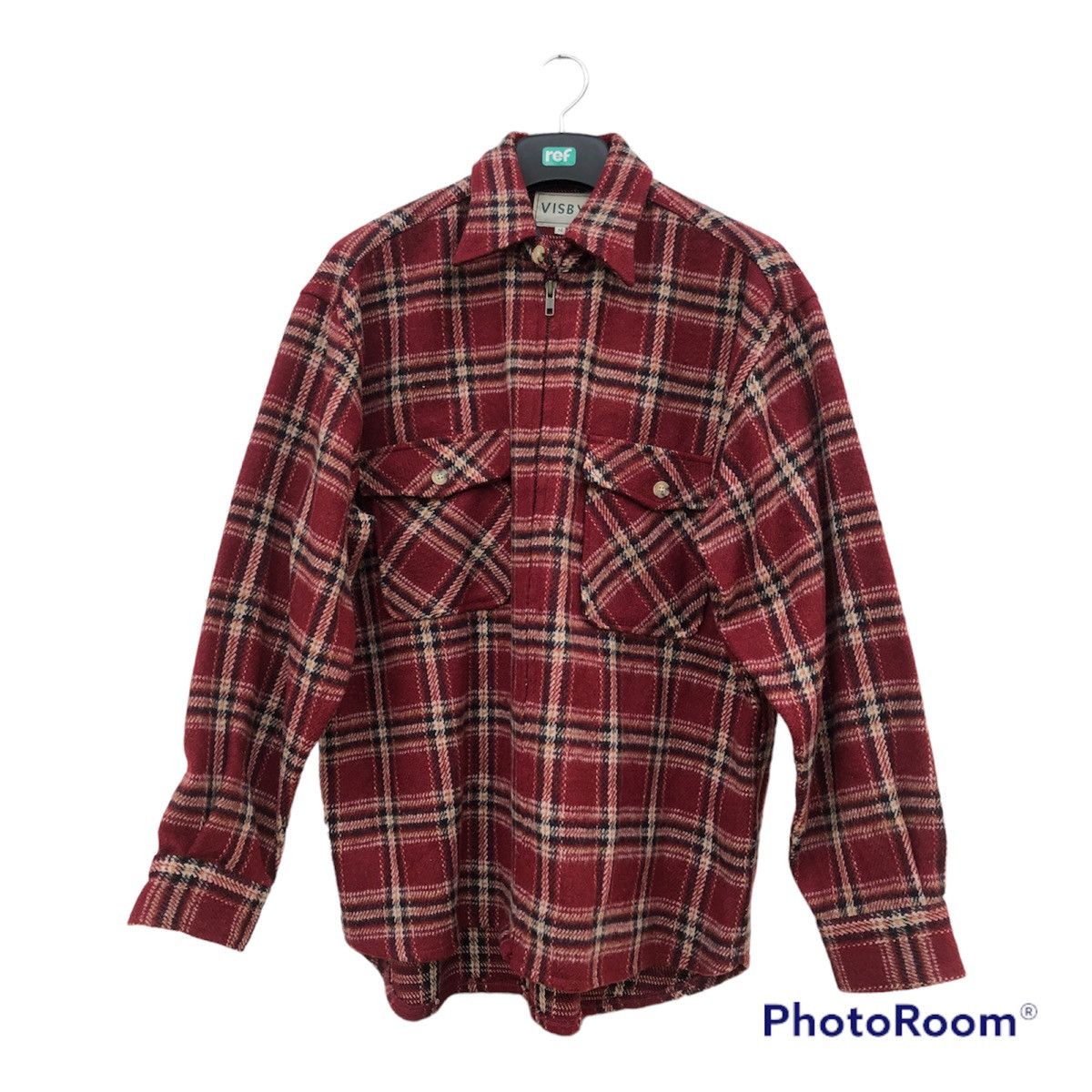 Flannel × Japanese Brand Visby Flannel Checkered Design Size US M / EU 48-50 / 2 - 1 Thumbnail