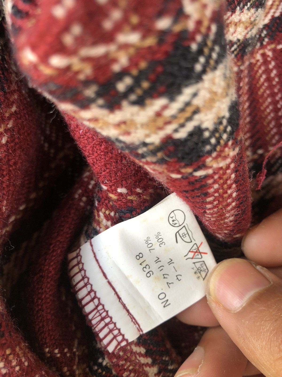 Flannel × Japanese Brand Visby Flannel Checkered Design Size US M / EU 48-50 / 2 - 5 Thumbnail