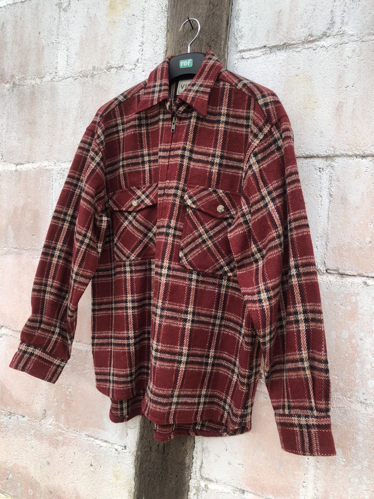 Flannel × Japanese Brand Visby Flannel Checkered Design Size US M / EU 48-50 / 2 - 3 Thumbnail