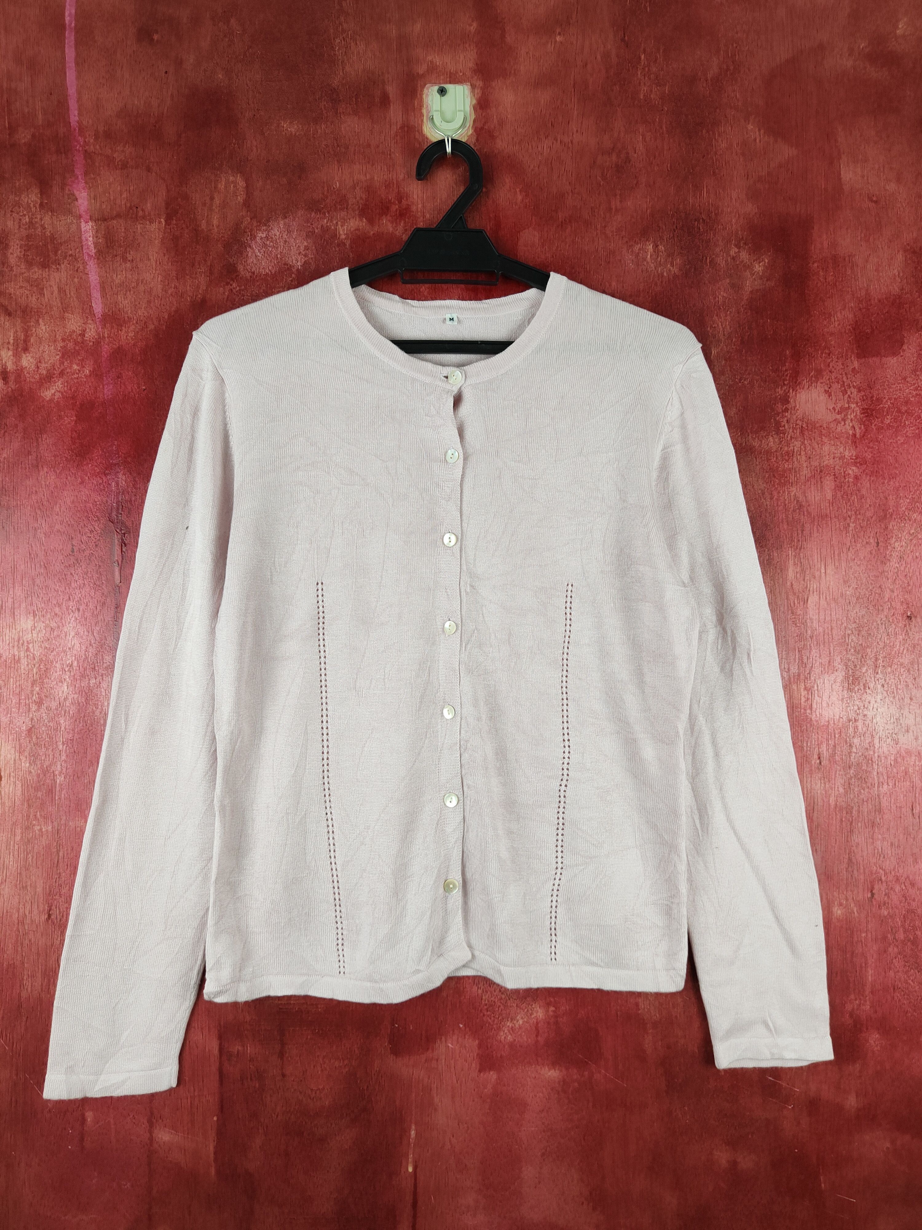Japanese Brand Japanese Brand Light Purple Knitwear Cardigan #S1217 Size S / US 4 / IT 40 - 1 Thumbnail