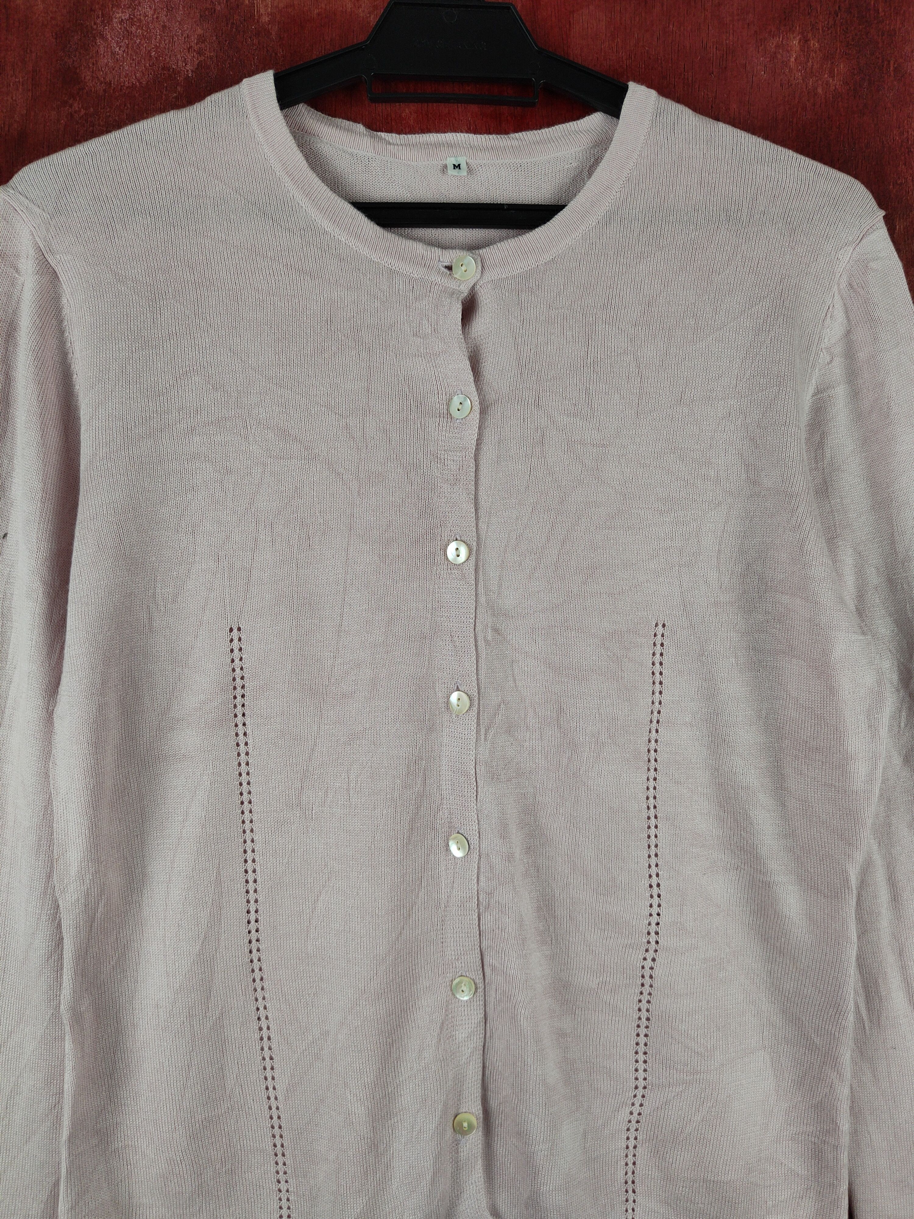 Japanese Brand Japanese Brand Light Purple Knitwear Cardigan #S1217 Size S / US 4 / IT 40 - 2 Thumbnail