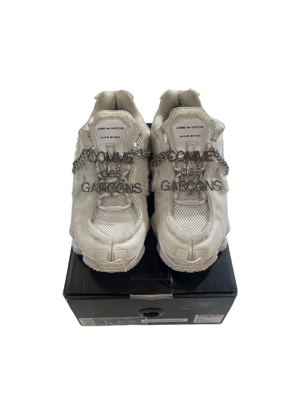 comme des garcon nike shox