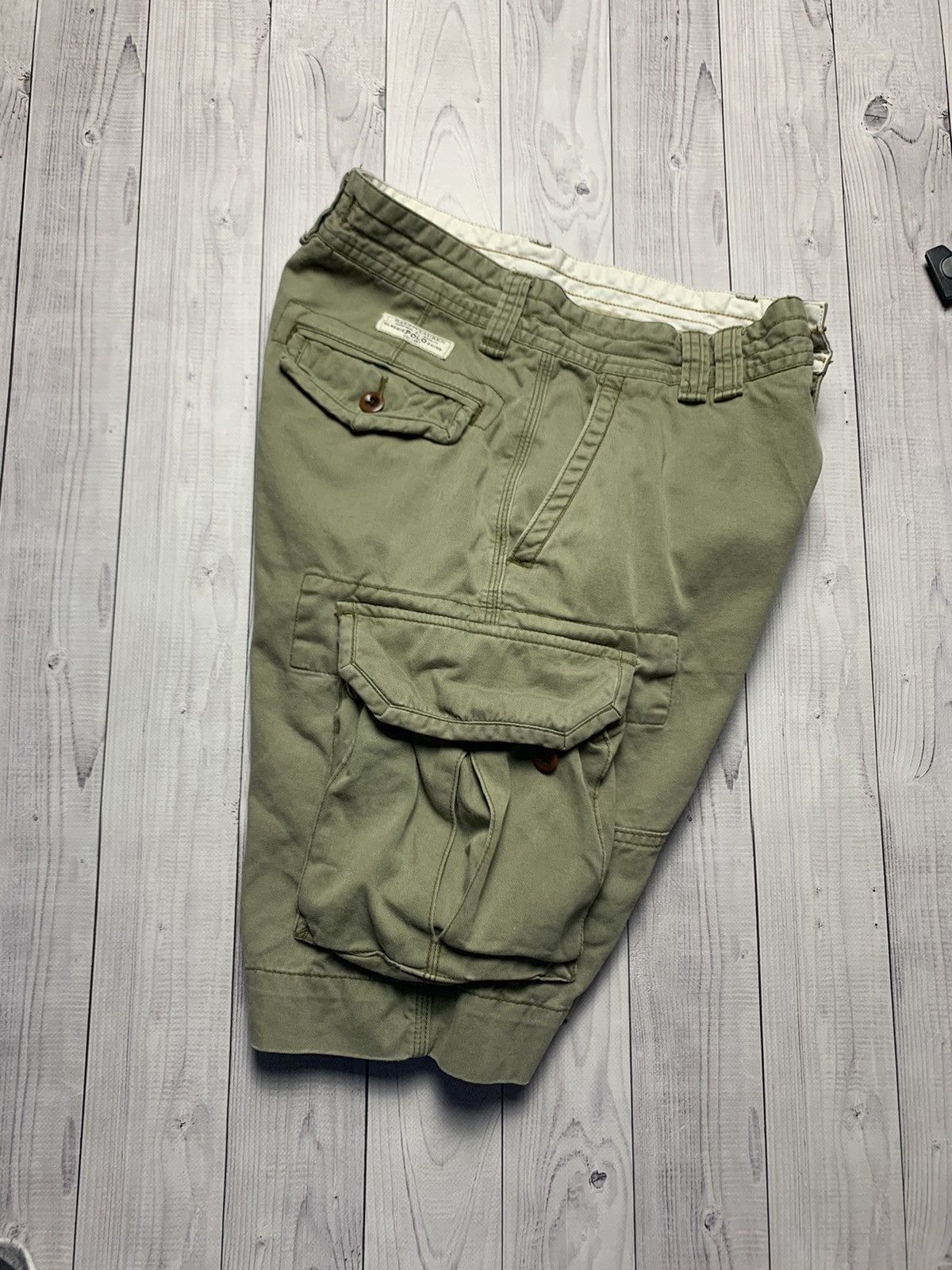 Polo Ralph Lauren × Ralph Lauren × Vintage Vintage Polo Ralph Lauren Shorts cargo size 30 Size US 30 / EU 46 - 5 Thumbnail