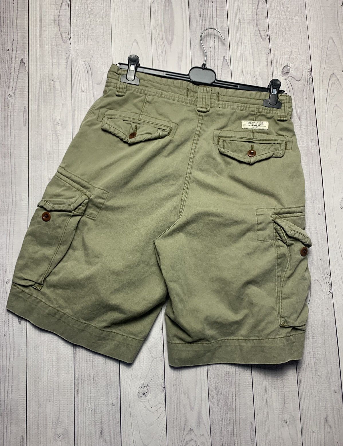 Polo Ralph Lauren × Ralph Lauren × Vintage Vintage Polo Ralph Lauren Shorts cargo size 30 Size US 30 / EU 46 - 3 Thumbnail