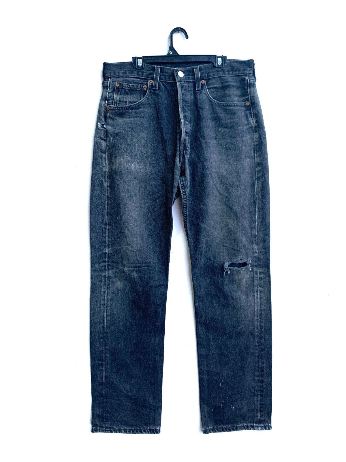 Vintage Levis 501 Distressed Condition Made In USA