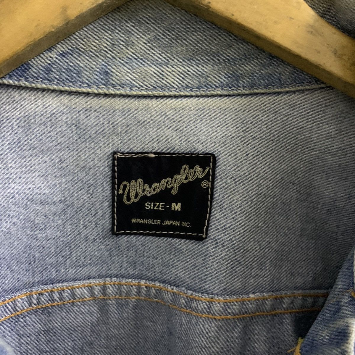 Vintage × Wrangler Distressed wrangler bucket jacket Size US M / EU 48-50 / 2 - 6 Thumbnail