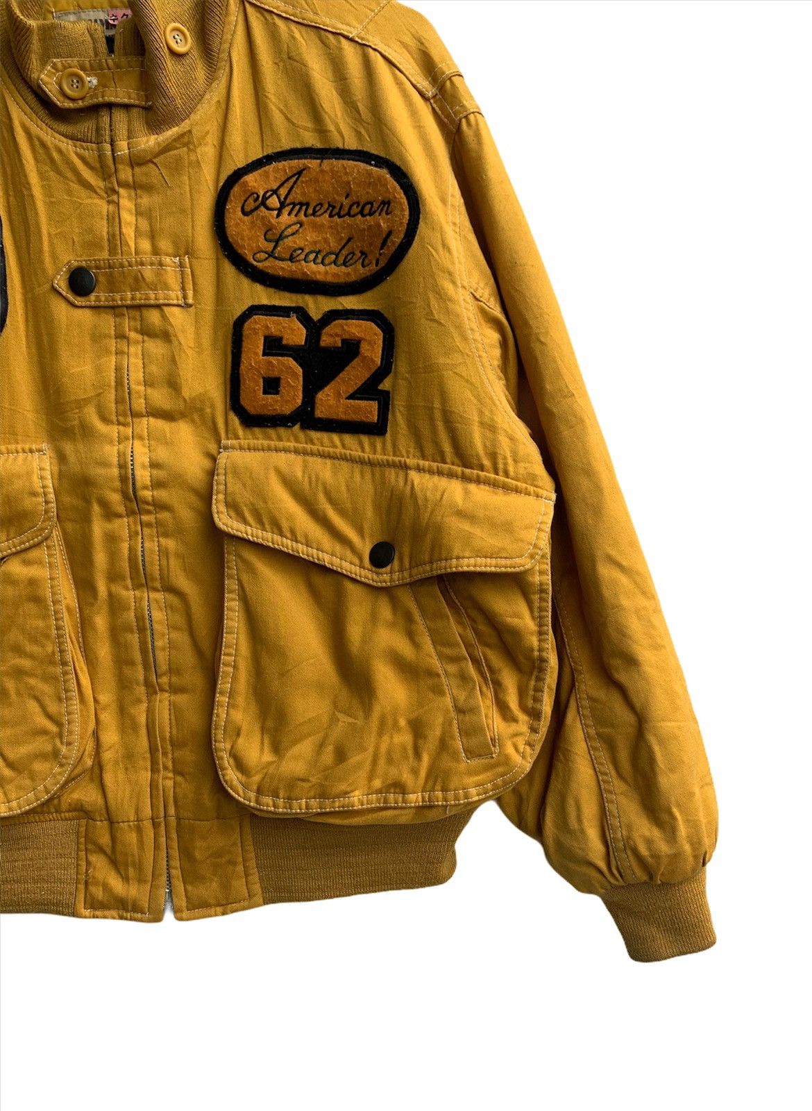 Vintage Commanding officer Flight Staff Bomber Jacket Size US M / EU 48-50 / 2 - 4 Thumbnail
