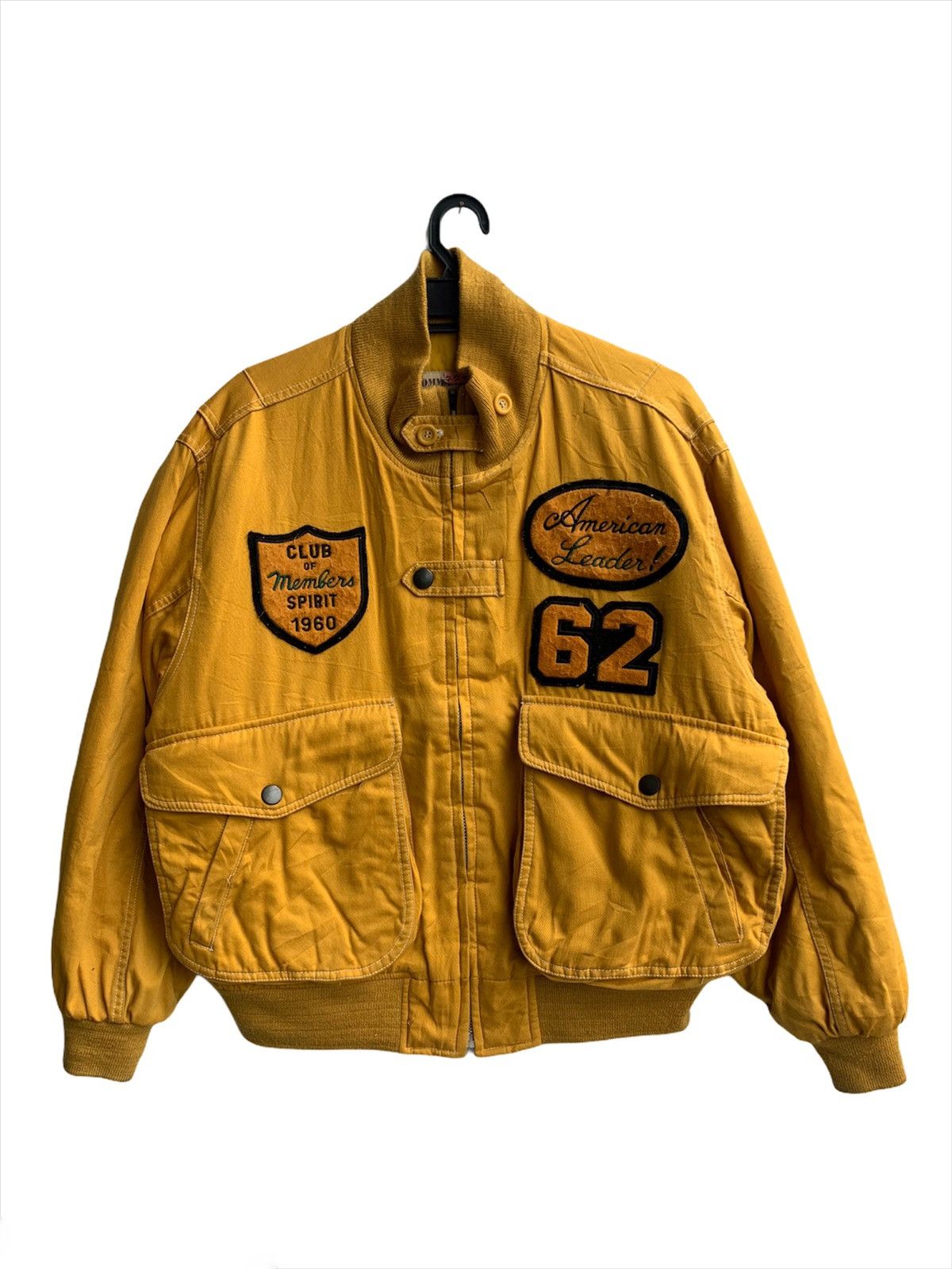 Vintage Commanding officer Flight Staff Bomber Jacket Size US M / EU 48-50 / 2 - 1 Thumbnail