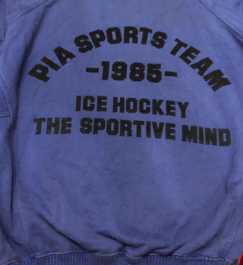 Japanese Brand × NHL × Vintage Vintage Pia Sports Team -1985- Ice Hokey The Sportive Mind Size US XL / EU 56 / 4 - 8 Thumbnail