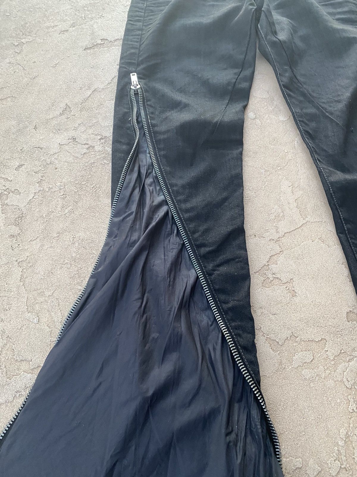 Rick Owens Waxed Denim Banana Cuts Size US 32 / EU 48 - 5 Thumbnail