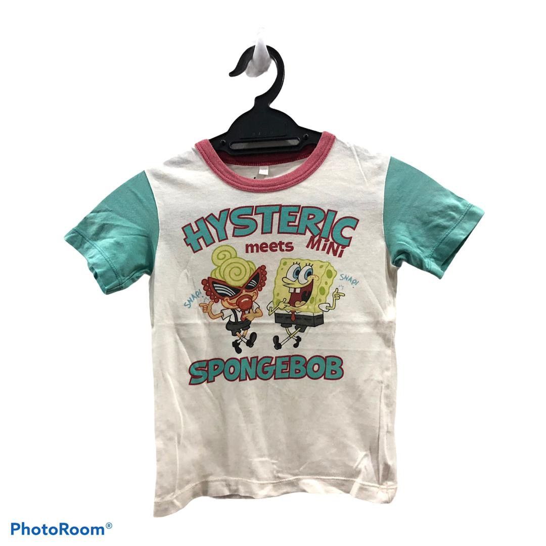 Cartoon Network × Hysteric Glamour × Japanese Brand Nickelodeon Spongebob Squarepants Meets Hysteric Mini Size US XXS / EU 40 - 1 Thumbnail