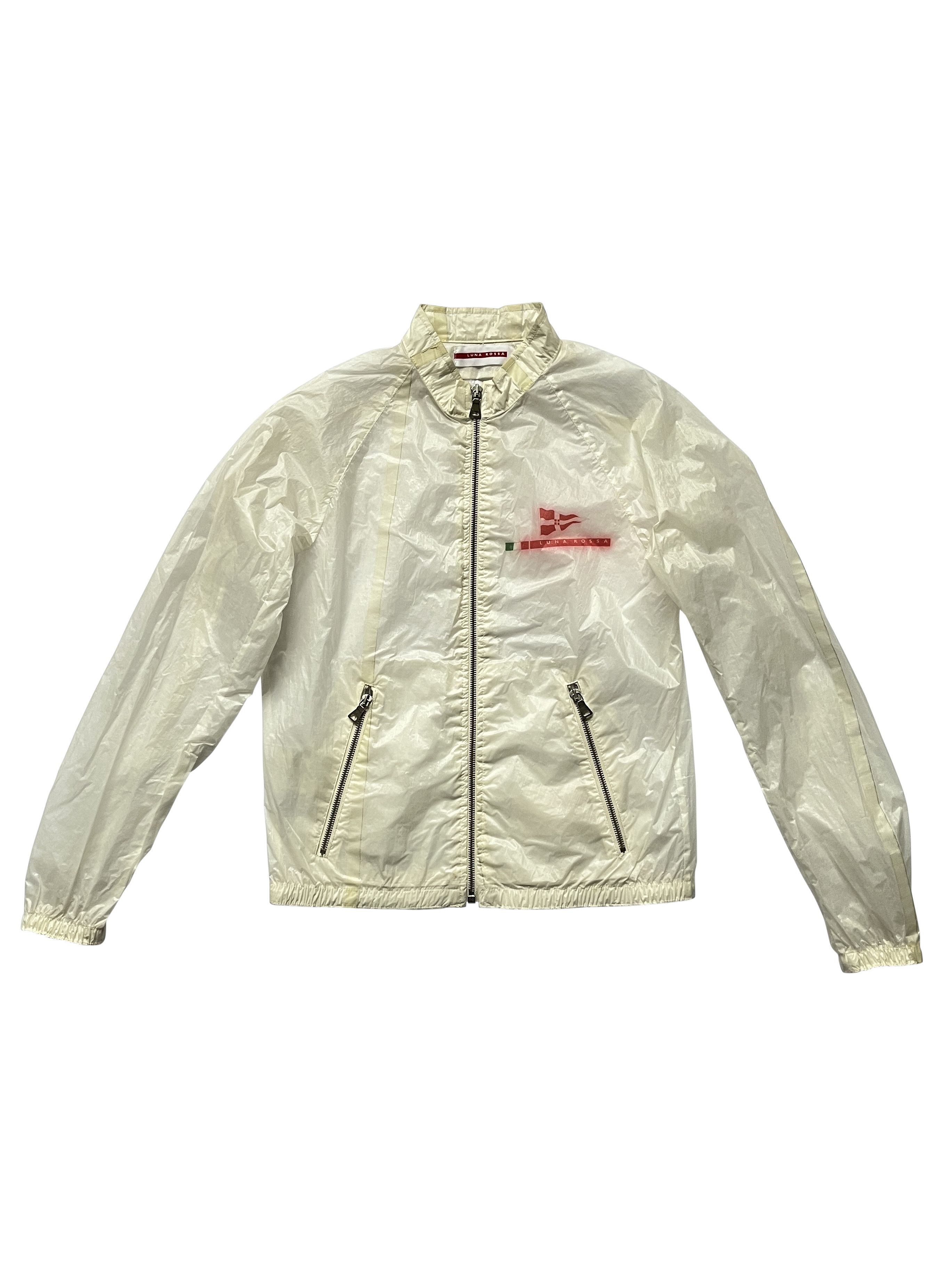 Prada ⚡️QUICK SALE⚡️2006 Prada Luna Rossa Cream Jacket Bomber Size M / US 6-8 / IT 42-44 - 1 Thumbnail