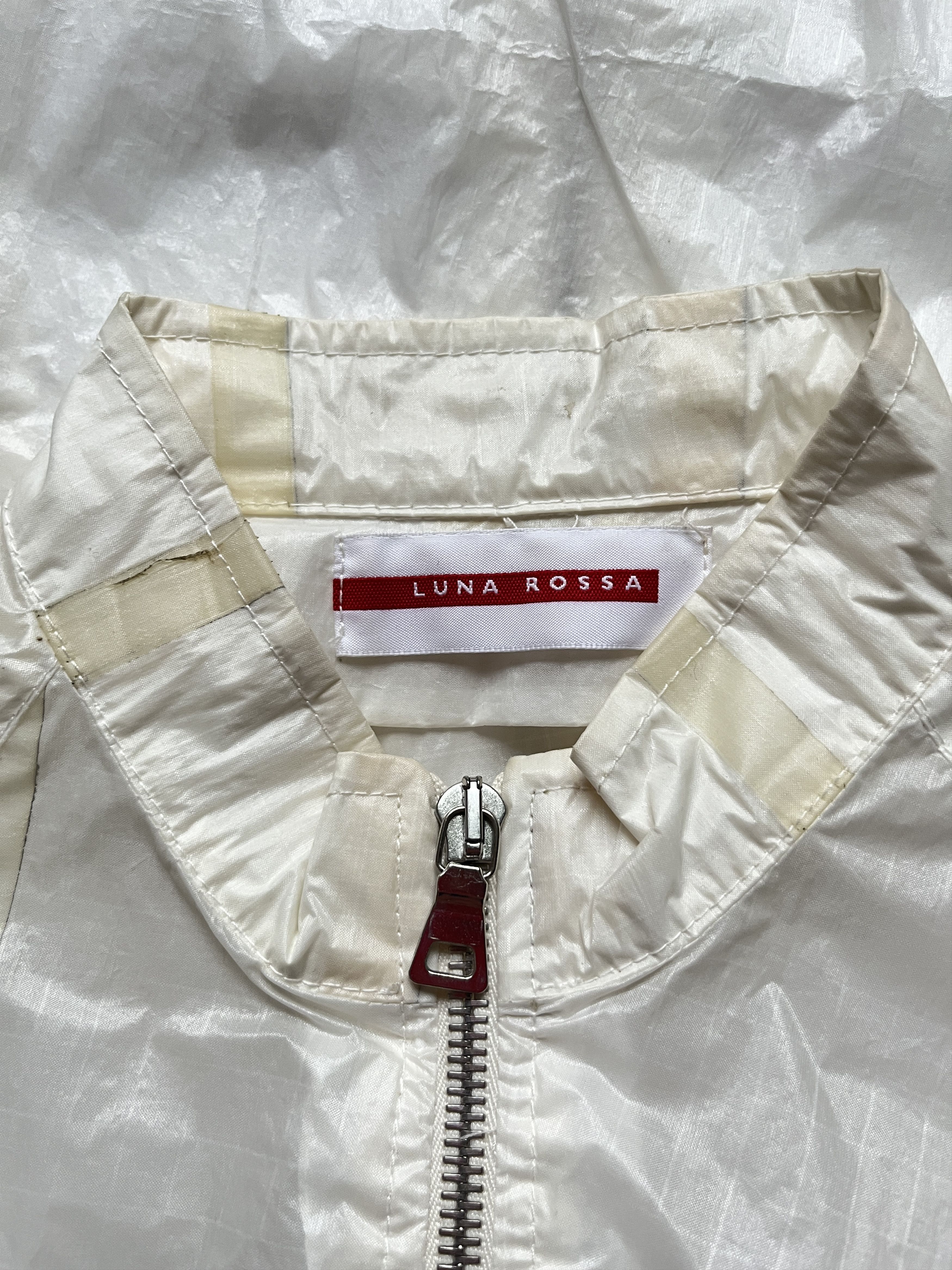 Prada ⚡️QUICK SALE⚡️2006 Prada Luna Rossa Cream Jacket Bomber Size M / US 6-8 / IT 42-44 - 3 Thumbnail