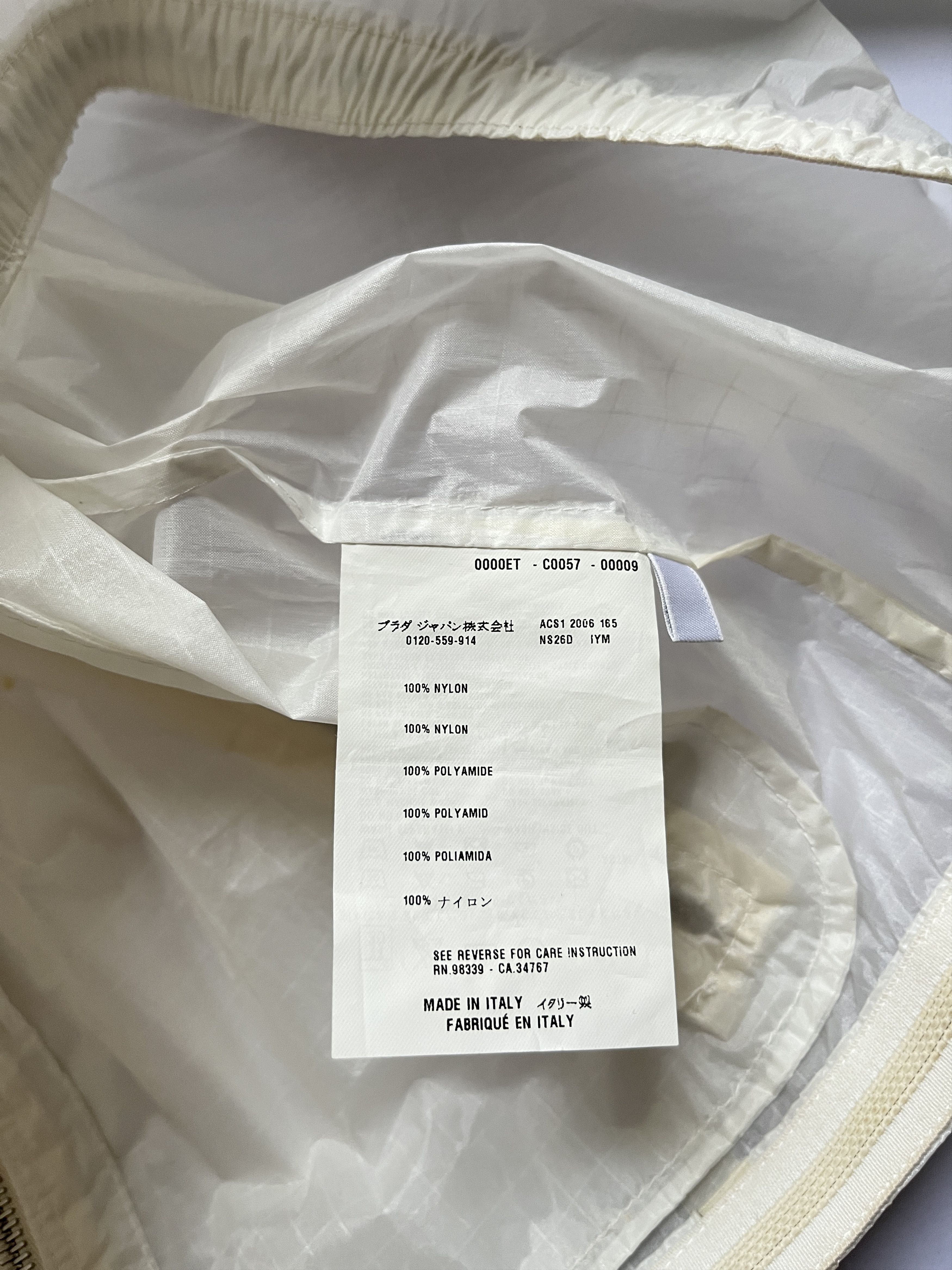 Prada ⚡️QUICK SALE⚡️2006 Prada Luna Rossa Cream Jacket Bomber Size M / US 6-8 / IT 42-44 - 5 Thumbnail