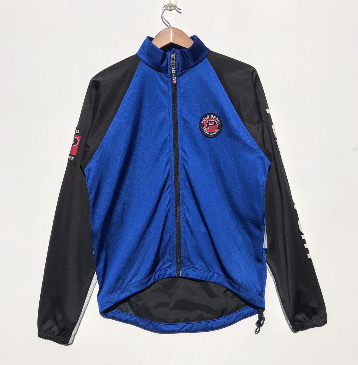 Vintage Polo Sport Cycling Jersey Jacket Polo Ralph Lauren
