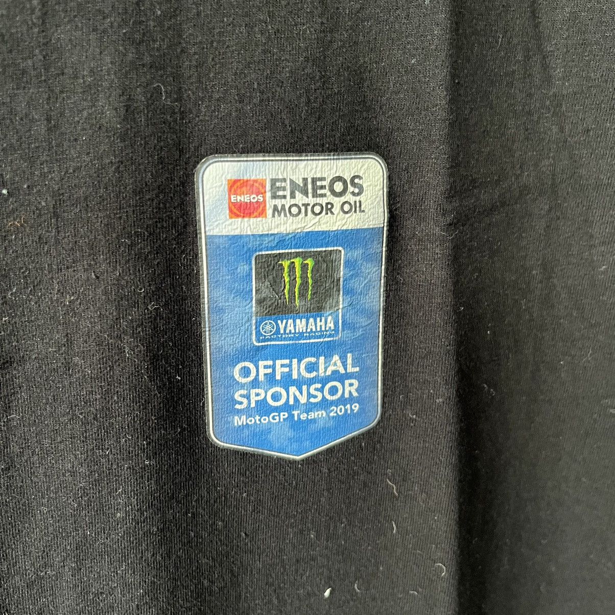 Other Eneos Motor Oil Yamaha Valentino Rossi MotorGP Black T-shirt Size US M / EU 48-50 / 2 - 5 Thumbnail