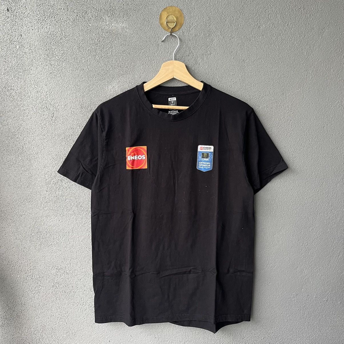 Other Eneos Motor Oil Yamaha Valentino Rossi MotorGP Black T-shirt Size US M / EU 48-50 / 2 - 3 Thumbnail
