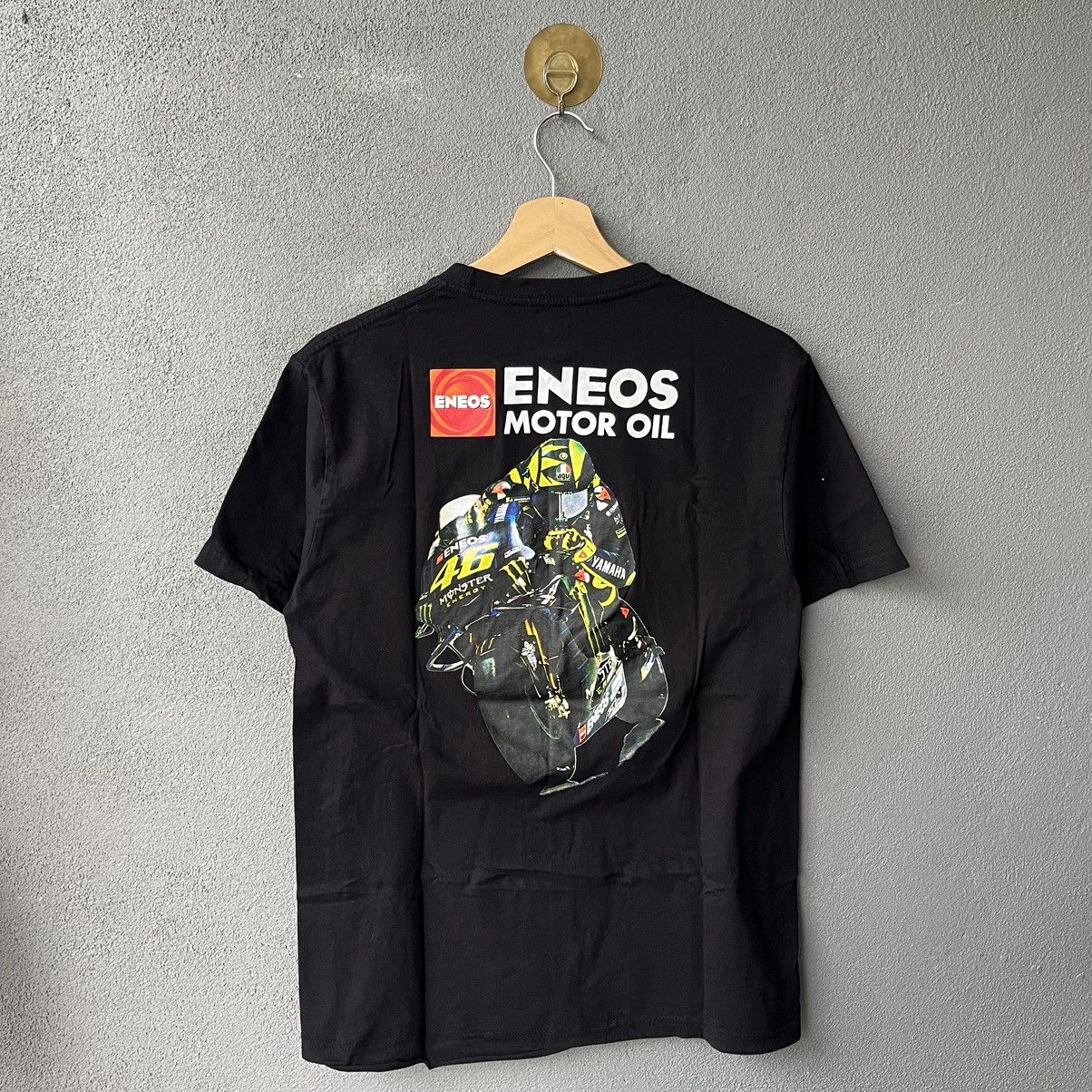 Other Eneos Motor Oil Yamaha Valentino Rossi MotorGP Black T-shirt Size US M / EU 48-50 / 2 - 1 Thumbnail
