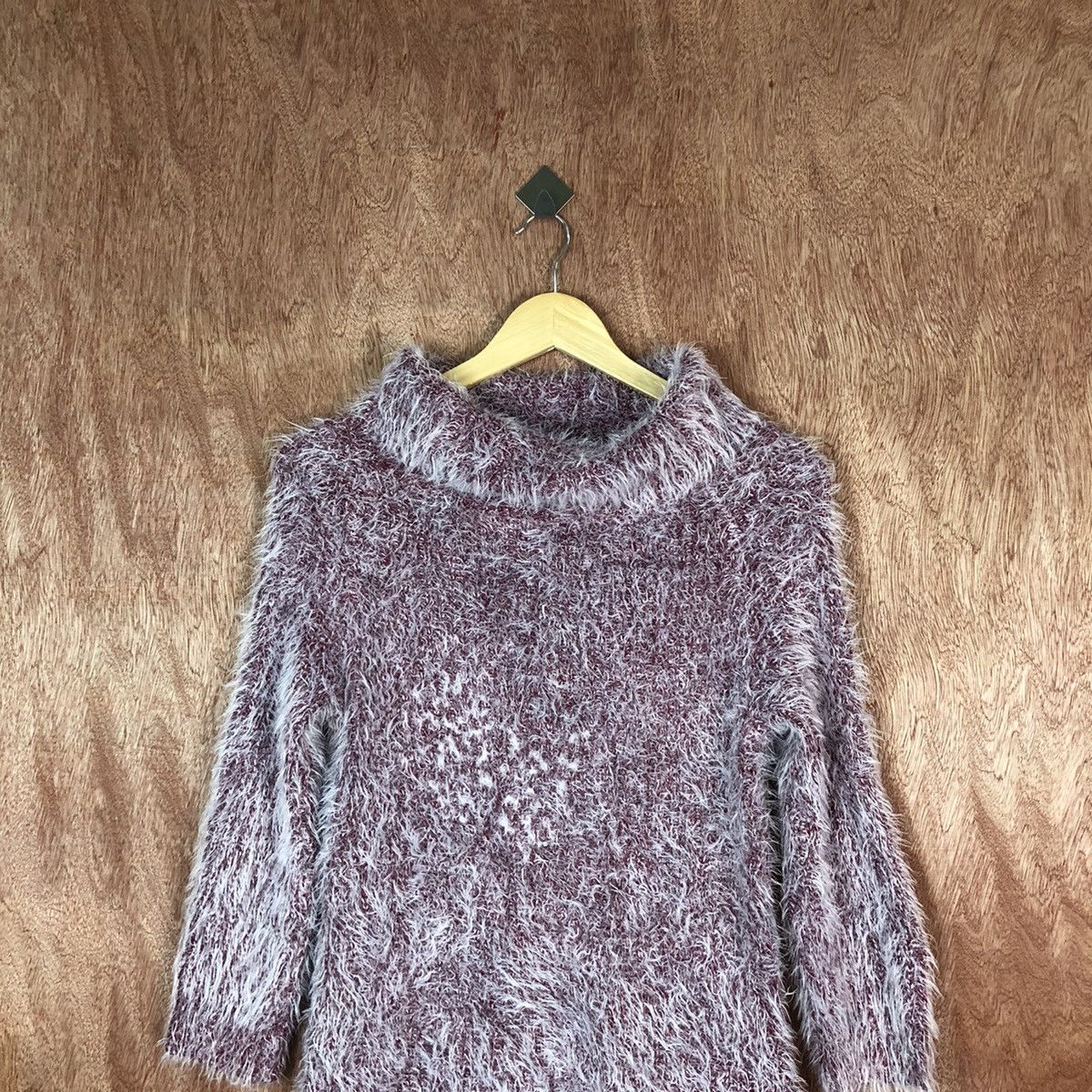 Homespun Knitwear × Japanese Brand Japanese Brand Shag Shaggy Fur Mohair Knitwear #6652 Size M / US 6-8 / IT 42-44 - 2 Thumbnail