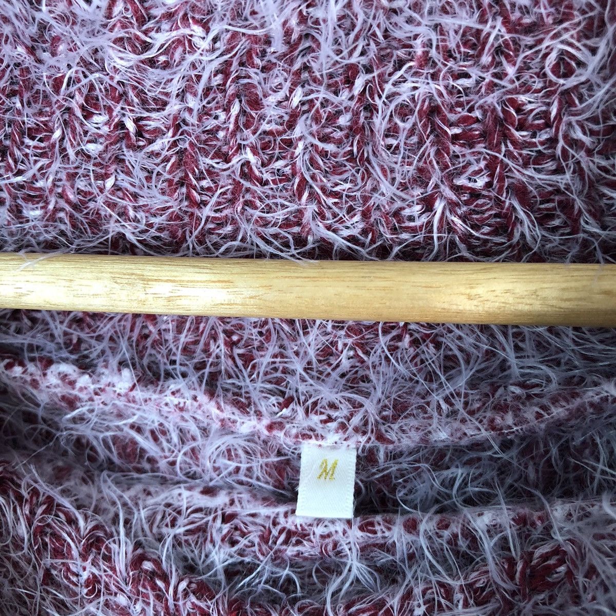 Homespun Knitwear × Japanese Brand Japanese Brand Shag Shaggy Fur Mohair Knitwear #6652 Size M / US 6-8 / IT 42-44 - 7 Thumbnail