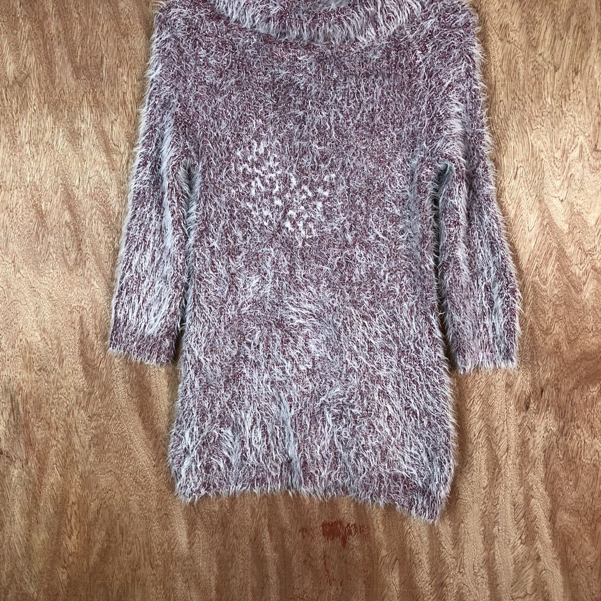Homespun Knitwear × Japanese Brand Japanese Brand Shag Shaggy Fur Mohair Knitwear #6652 Size M / US 6-8 / IT 42-44 - 3 Thumbnail