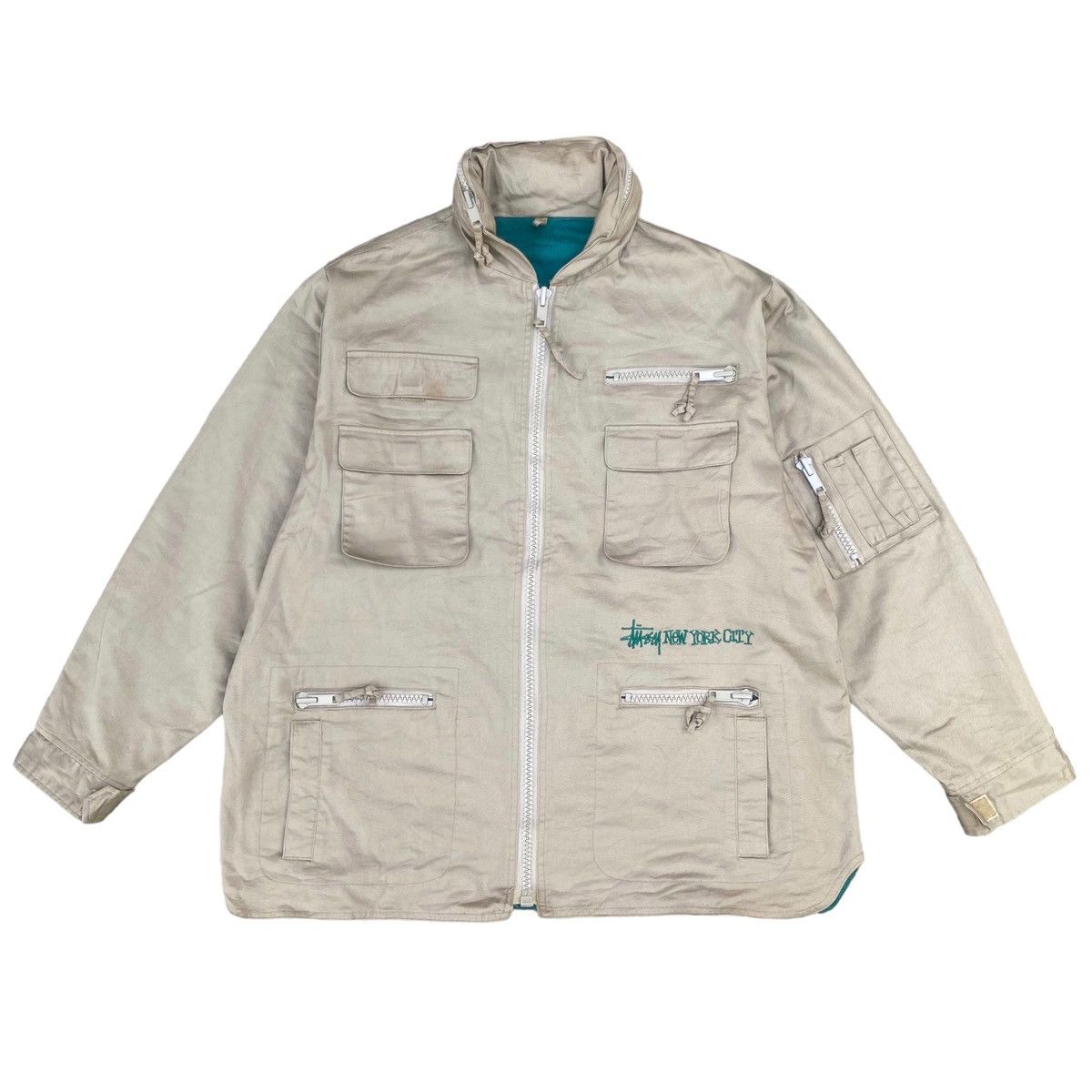 Stussy Stussy new york multi pocket jacket | Grailed