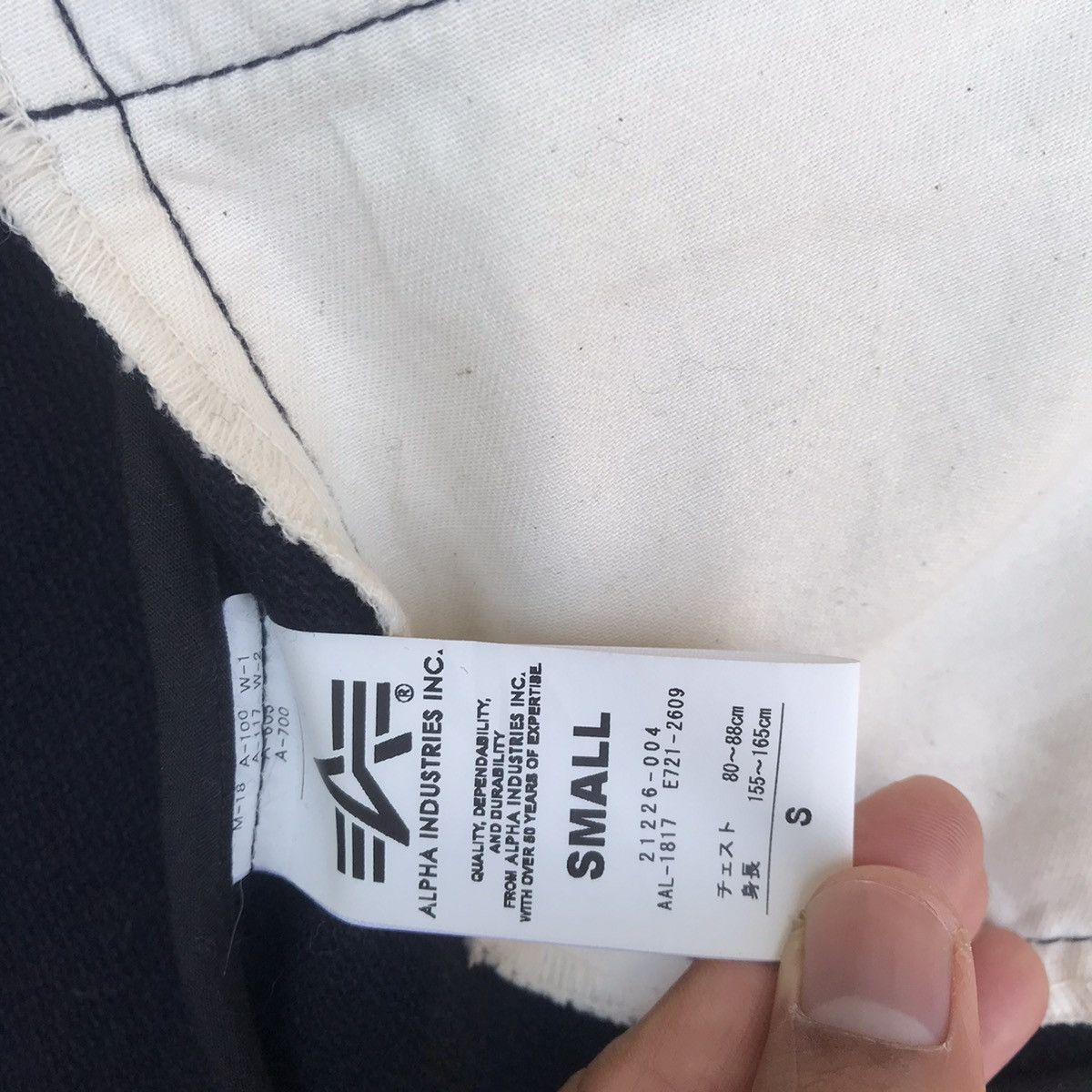 Alpha Industries Alpha industriesXStormrider Lee varsity USAL military jacket Size US S / EU 44-46 / 1 - 9 Thumbnail