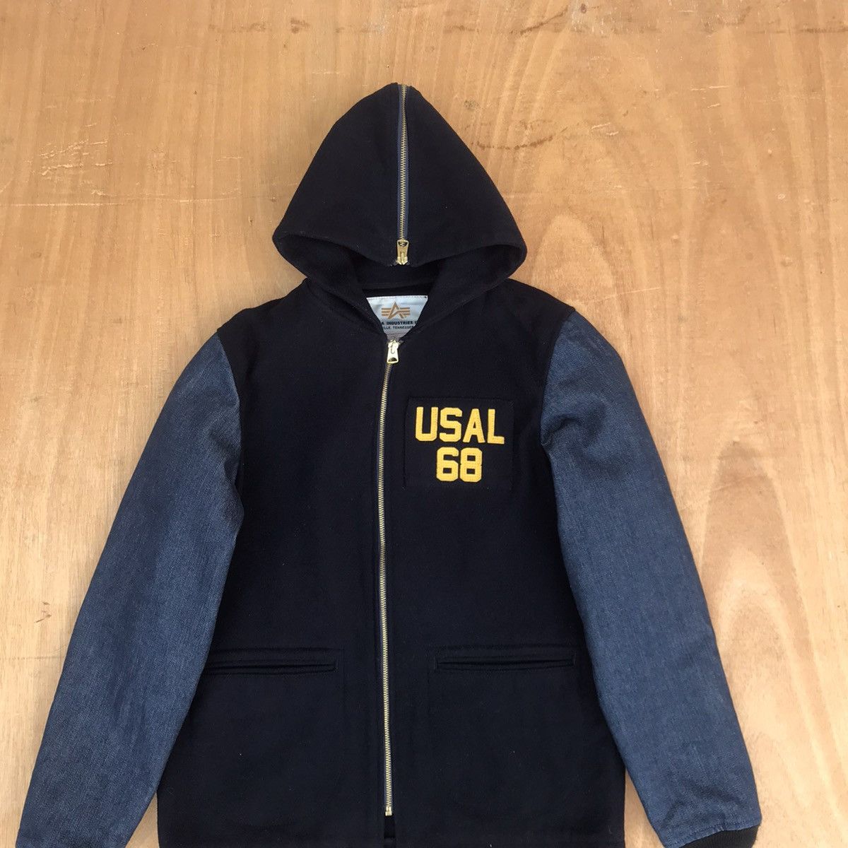 Alpha Industries Alpha industriesXStormrider Lee varsity USAL military jacket Size US S / EU 44-46 / 1 - 4 Thumbnail